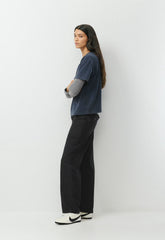 Saddle Pant - LIVED-IN BLACK