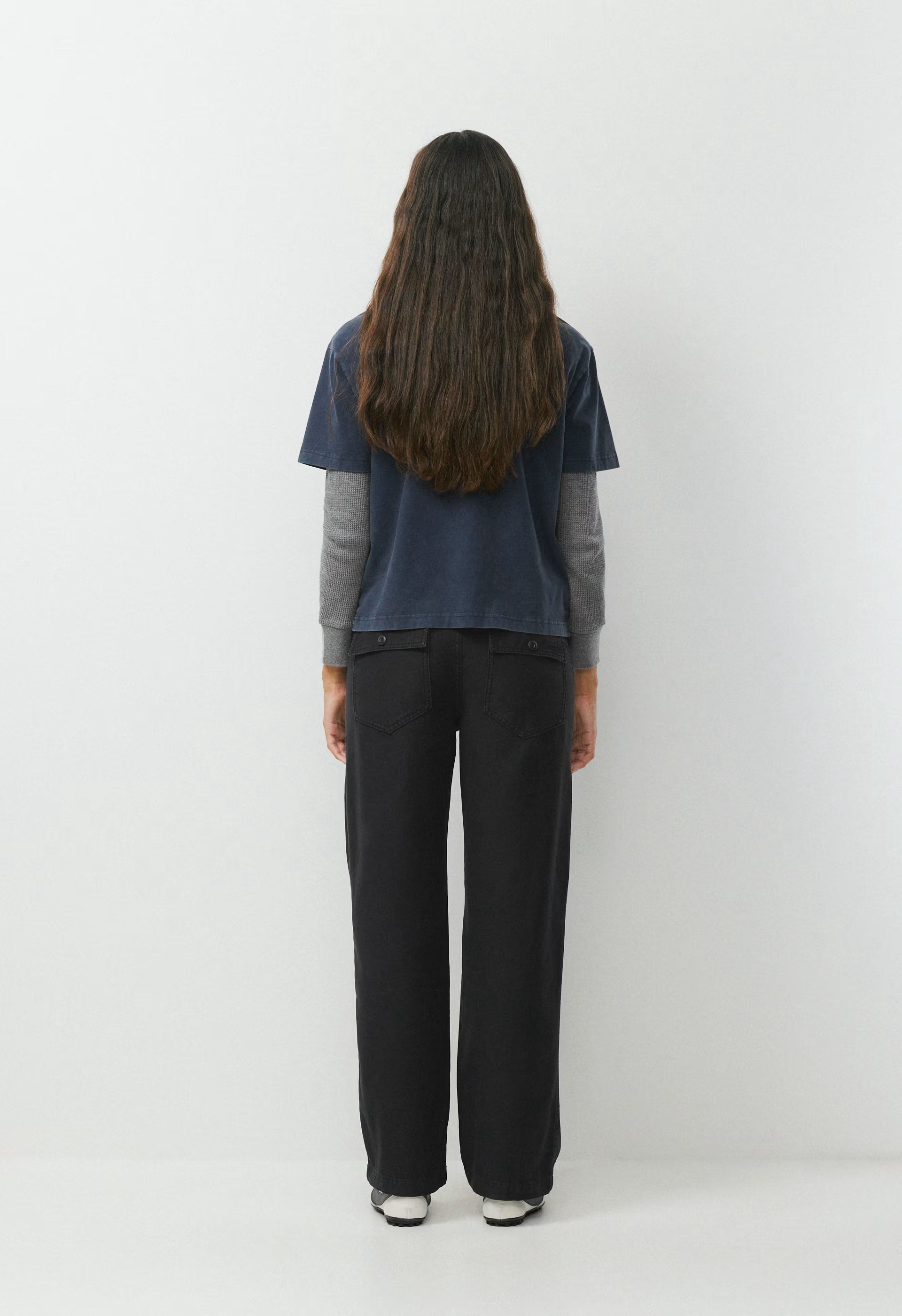 Saddle Pant - LIVED-IN BLACK