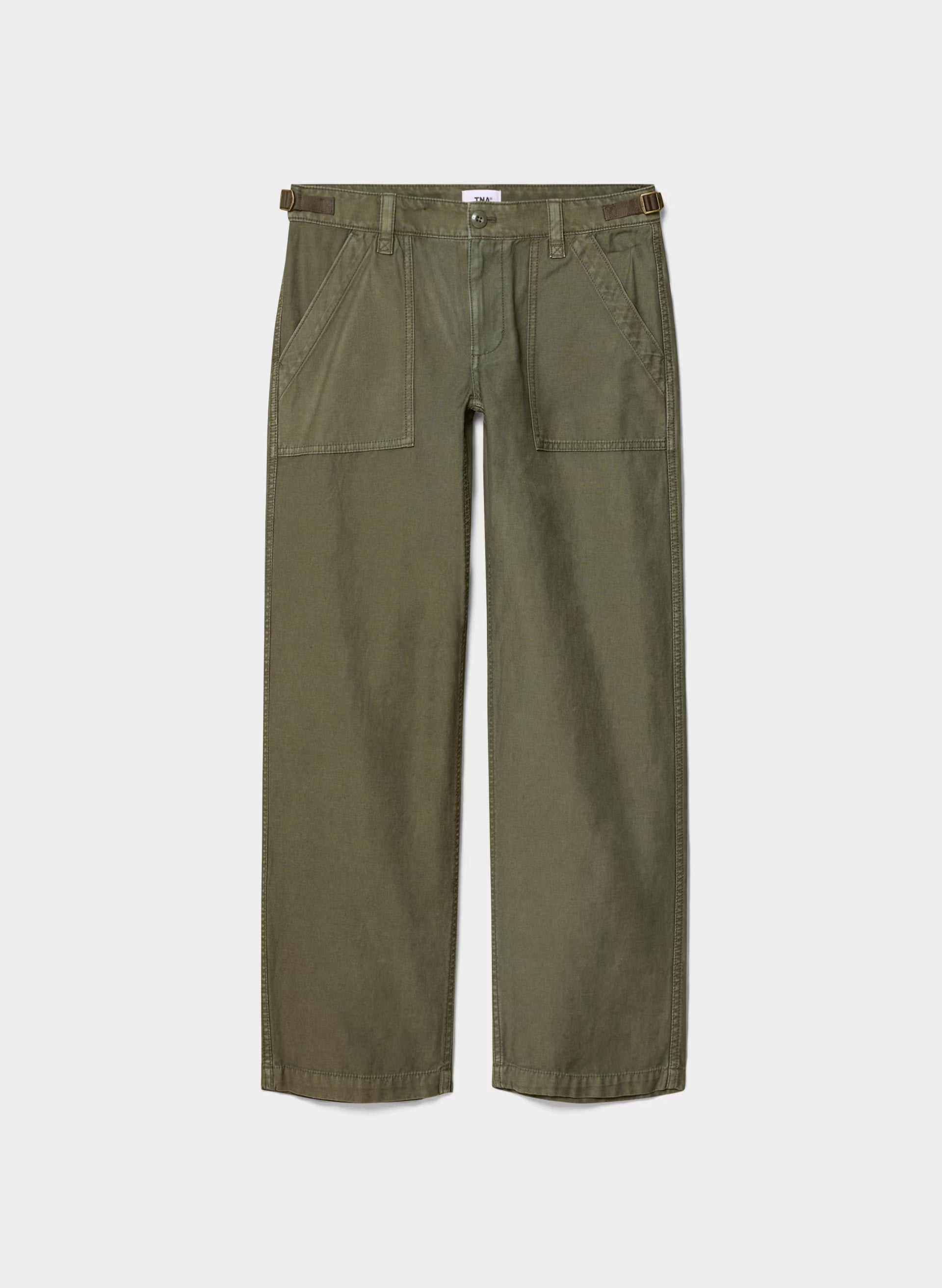 Saddle Pant - LIVED-IN DARK OLIVE