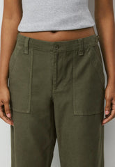 Saddle Pant - LIVED-IN DARK OLIVE