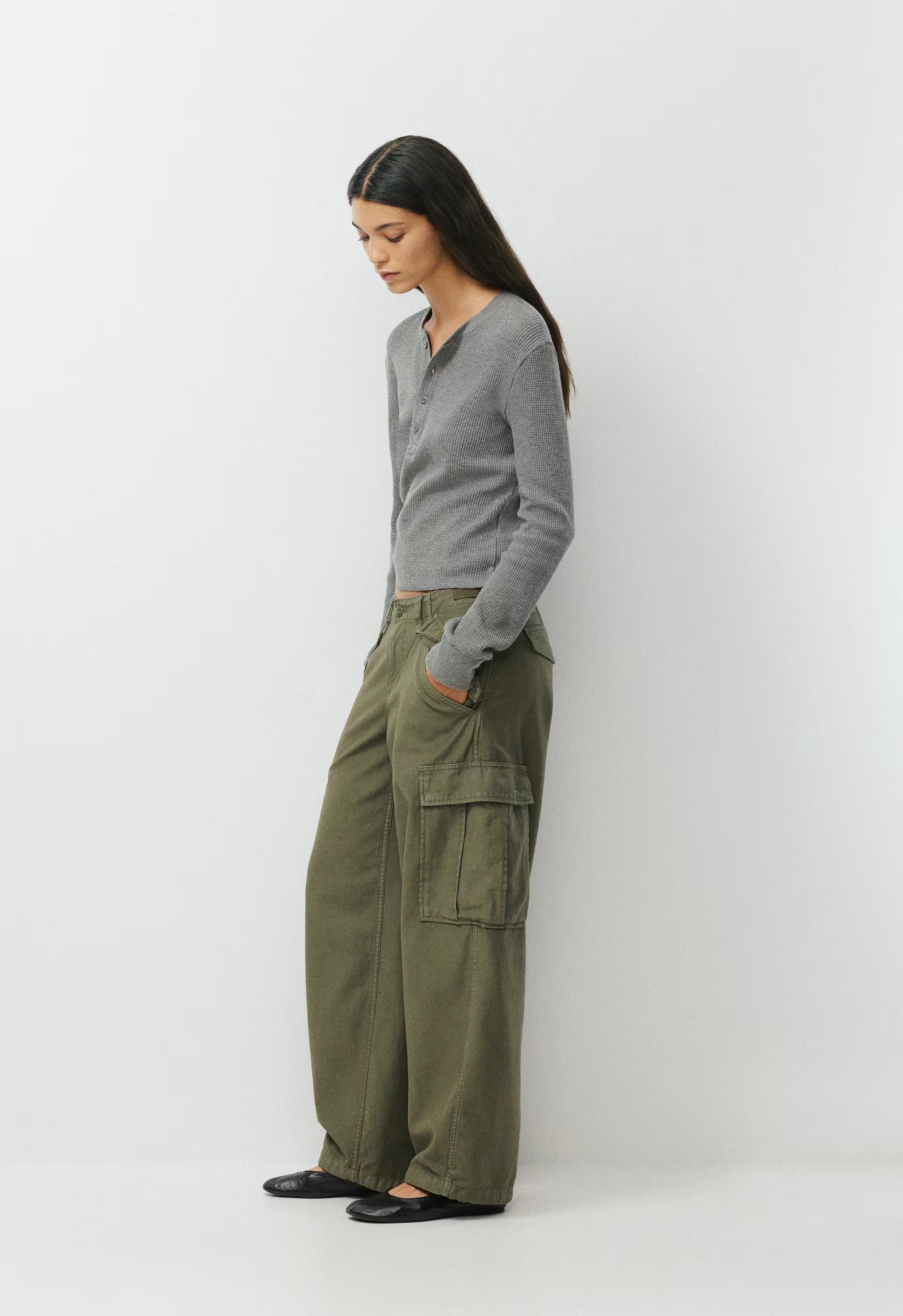 Inn Cargo Pant - LIVED-IN ARMY GREEN