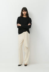 Daybreak Pant - Sway Crepe - SEASIDE CREAM