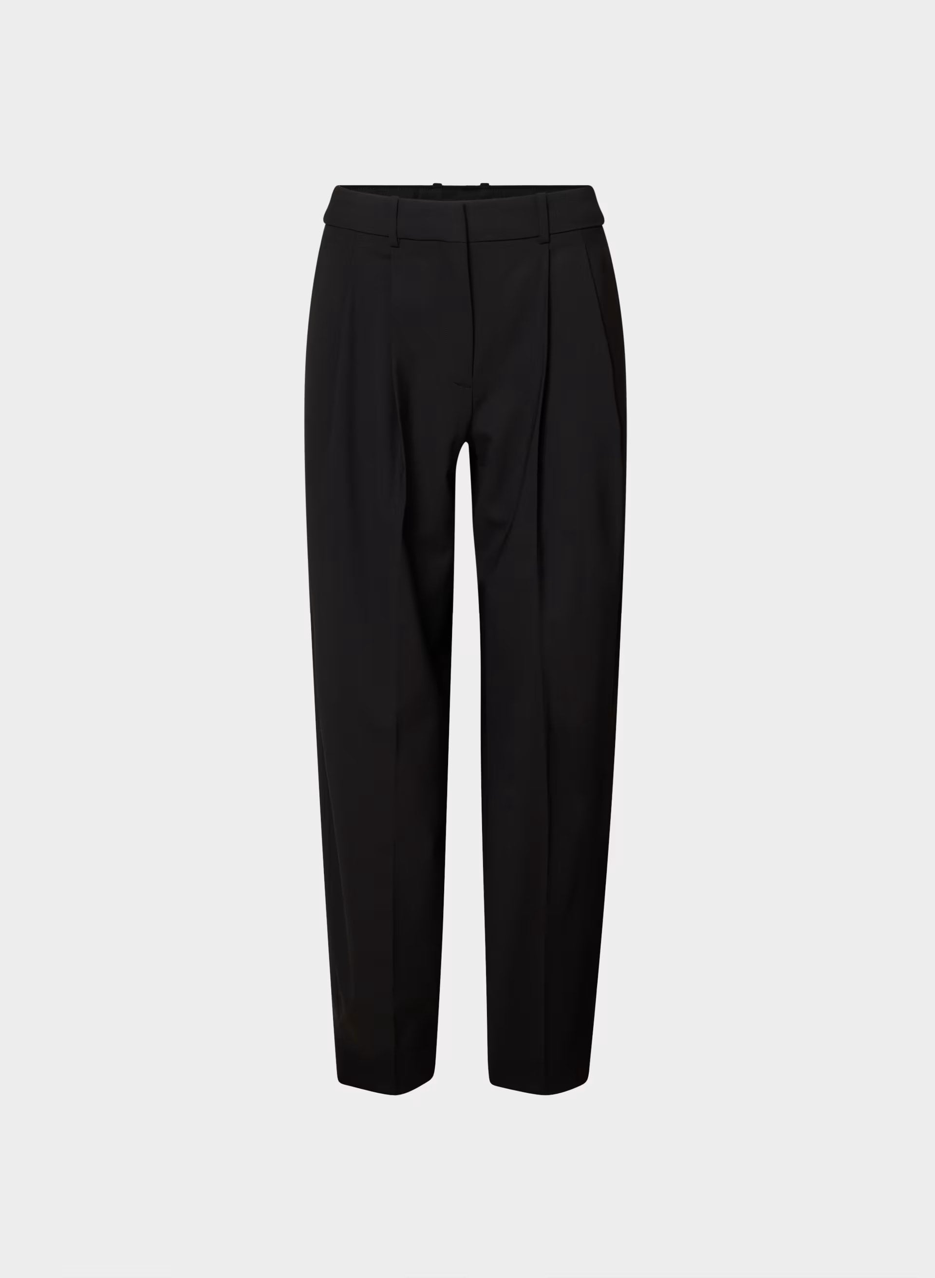 Milieu Wool Pant - BLACK