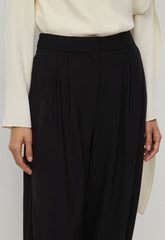 Objective Wool Pant - BLACK