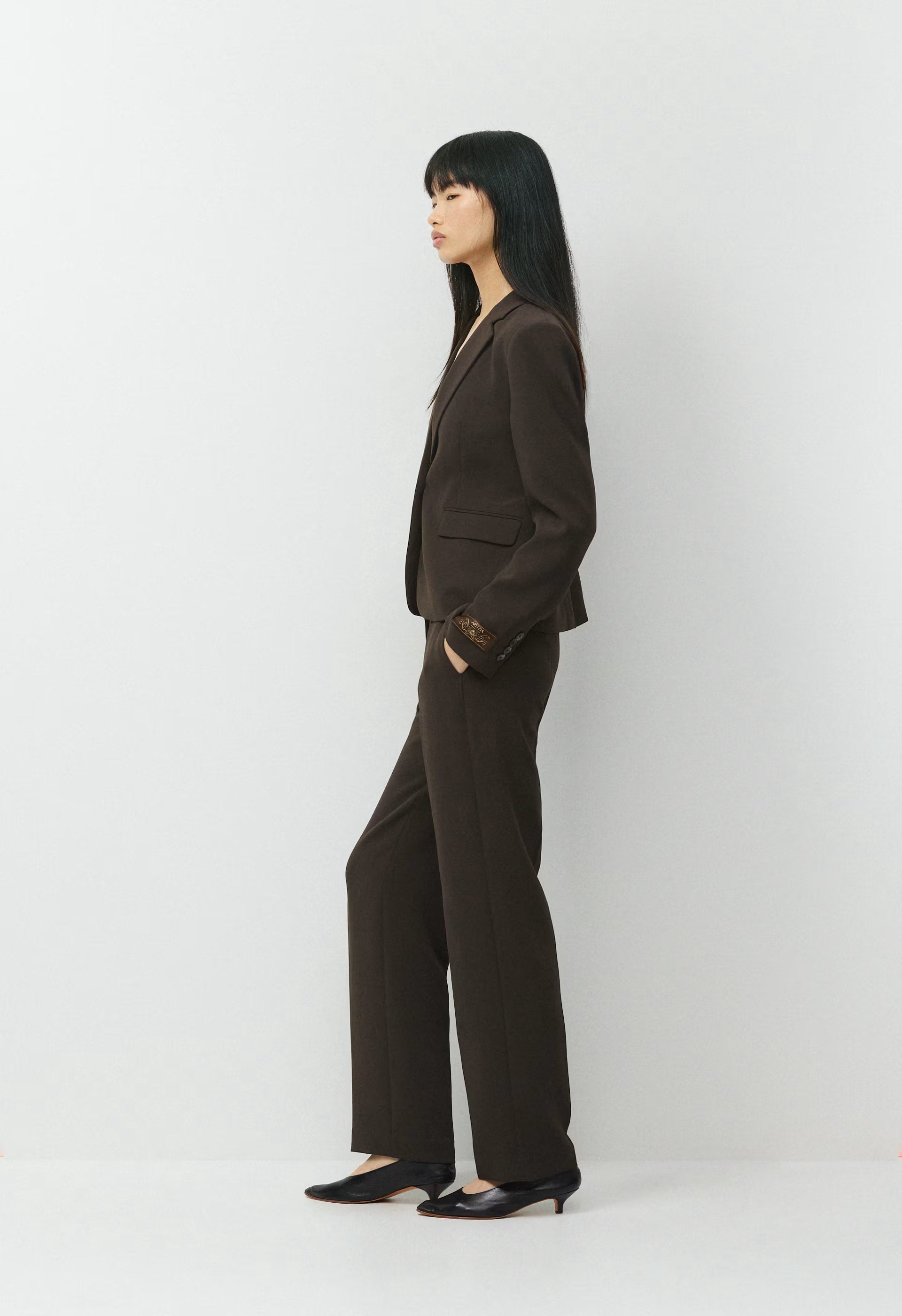Discourse Pant - Crepette™ - CACAO NIB BROWN