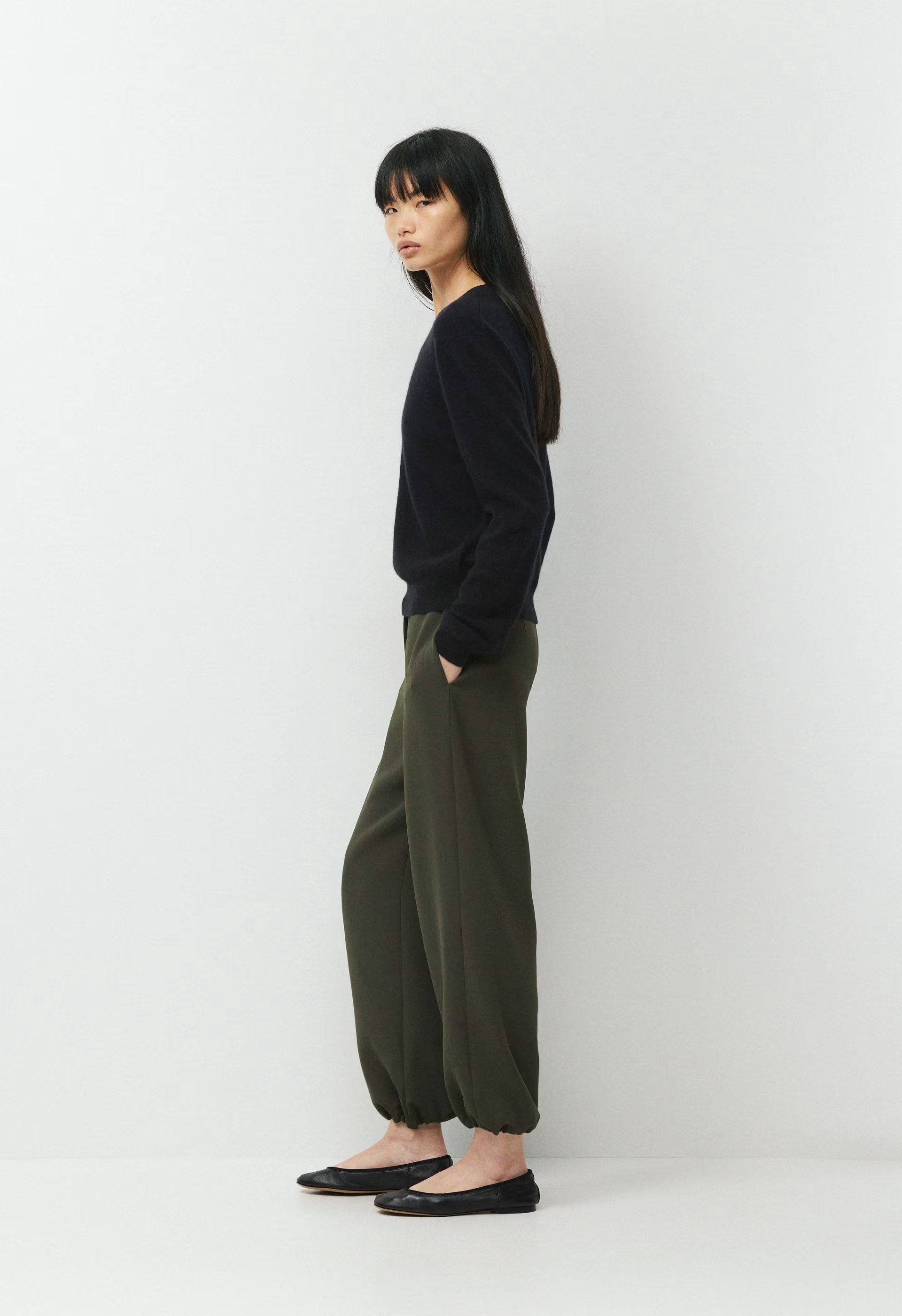 Rhetoric Balloon Pant - Crepette™ - FLINT GREEN