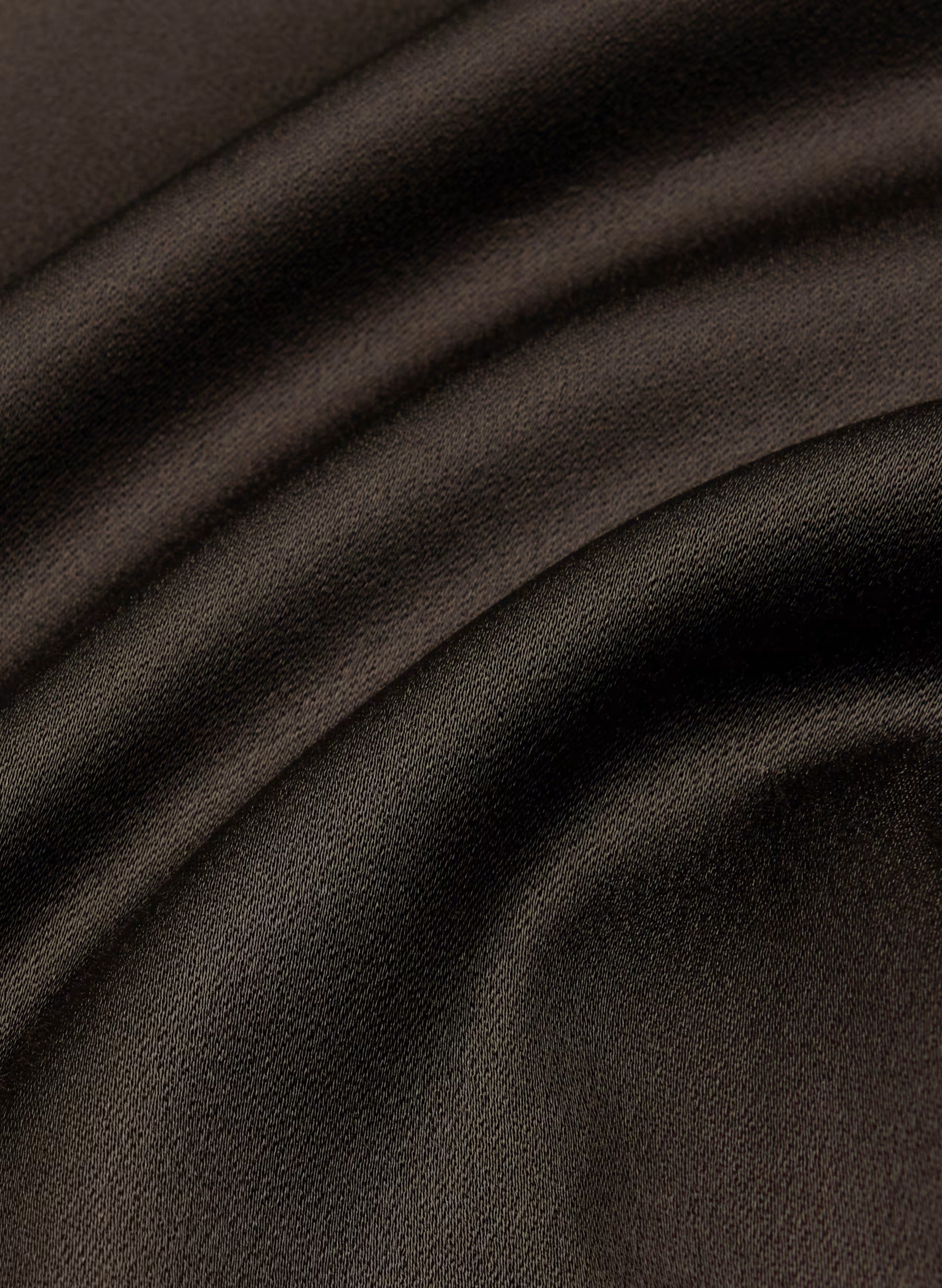 Applause Satin Pant - CACAO NIB BROWN