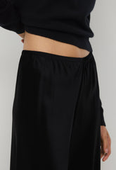 Express Silk Pant - BLACK