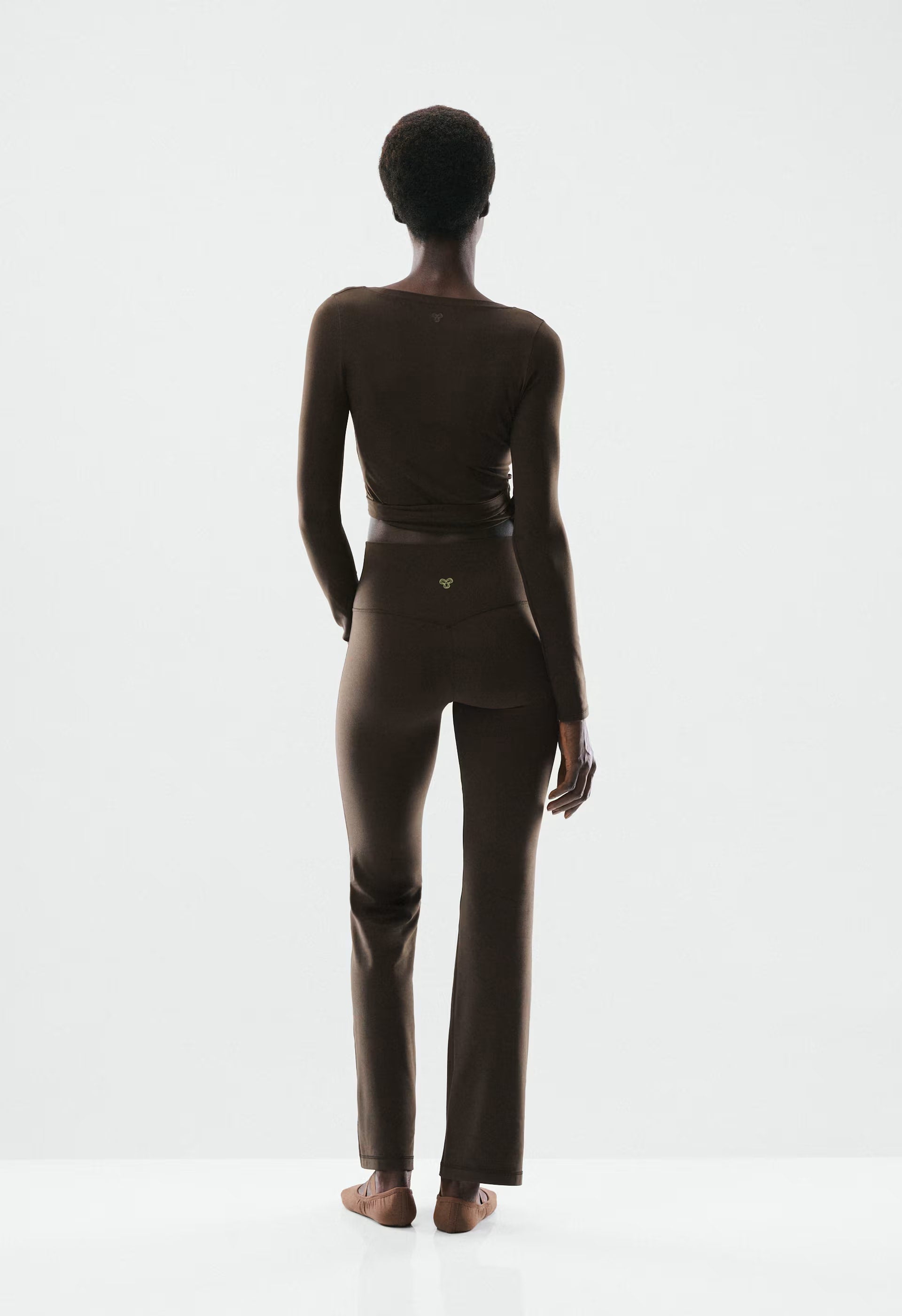 Butter Cheeky Hi-Rise Bootcut 32 Legging - CACAO NIB BROWN