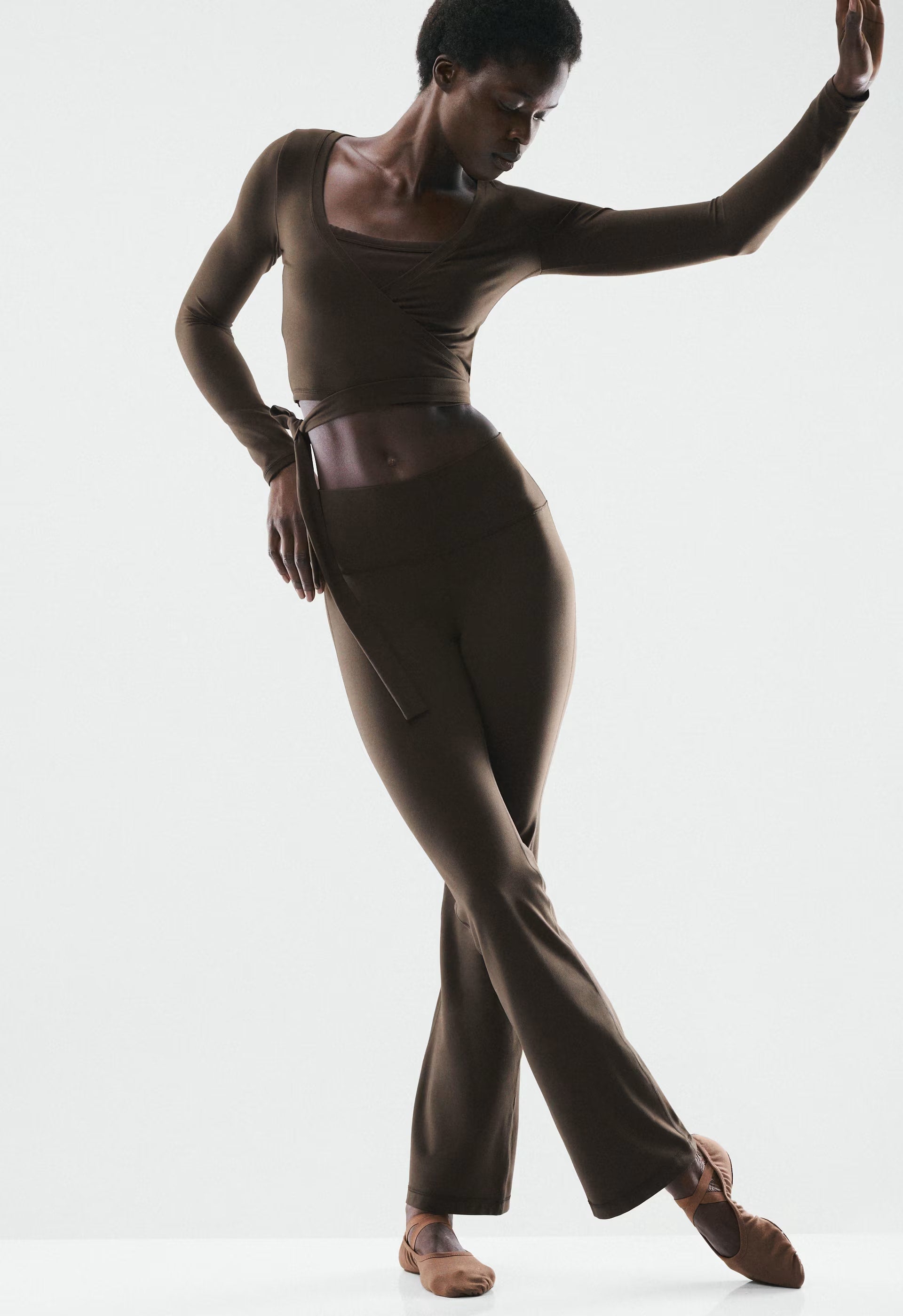 Butter Cheeky Hi-Rise Bootcut 32 Legging - CACAO NIB BROWN