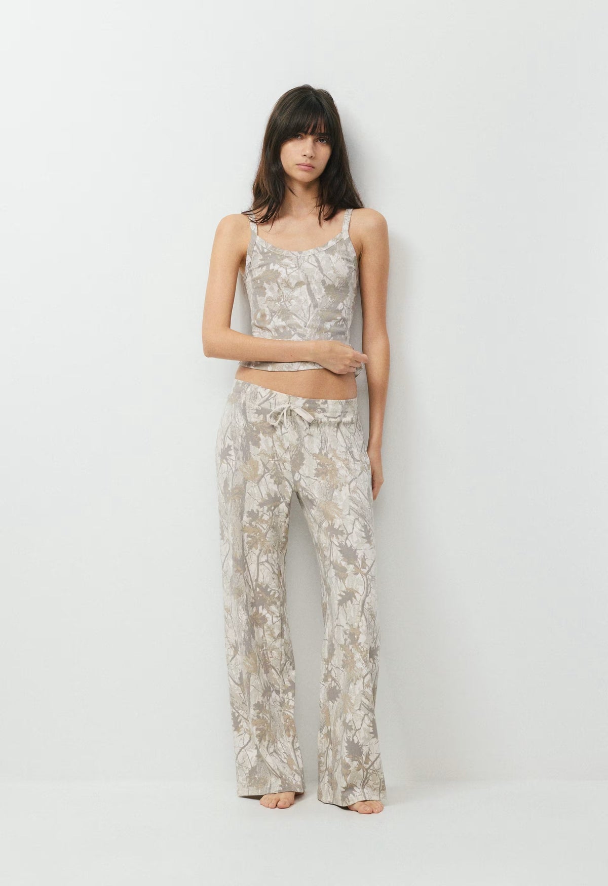 HomeStretch™ Rib Kickback Pant - FLUENT TAUP NATURESCAP