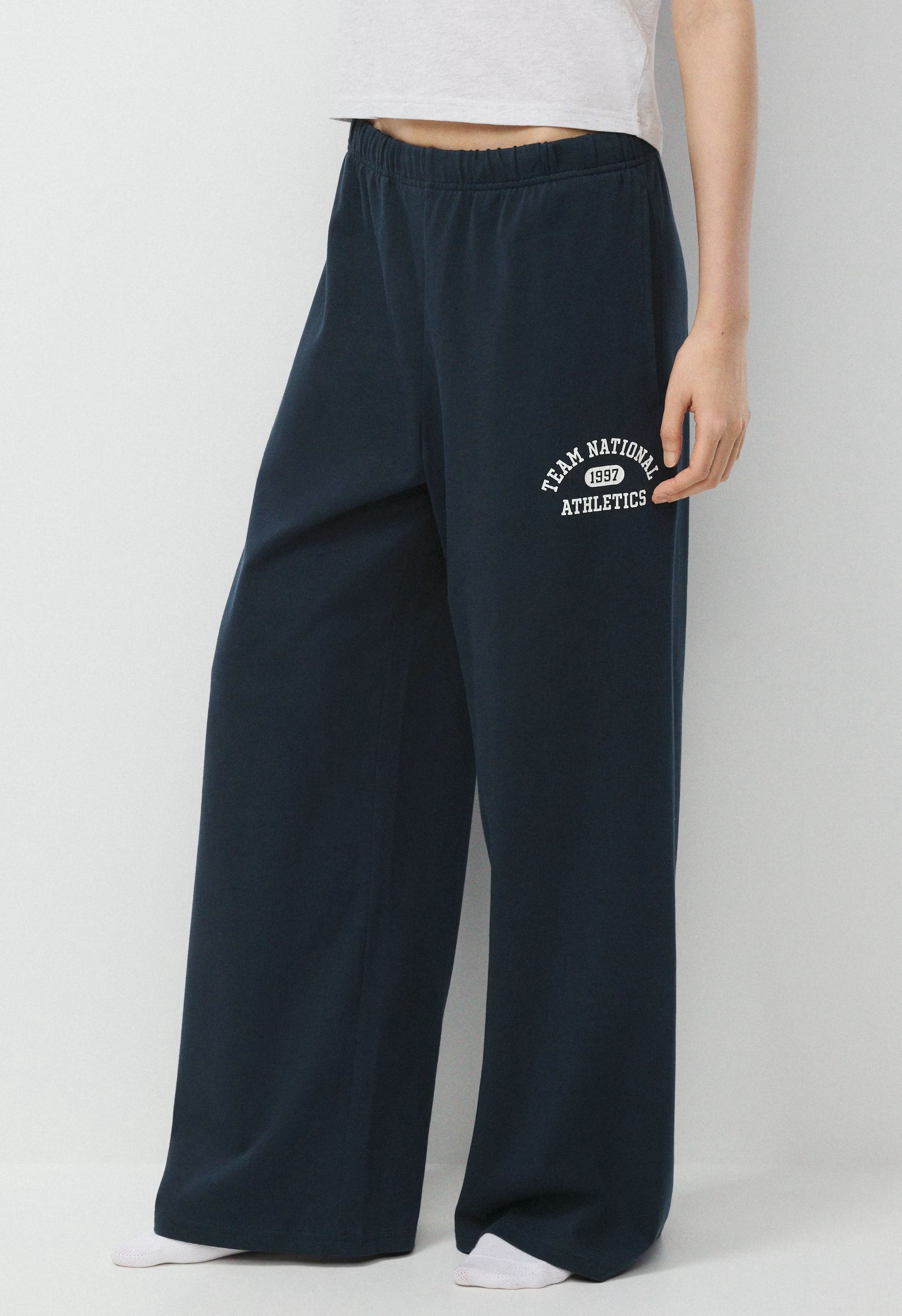 Mighty Cotton™ County Pant - HEATHER CHROME/AD NAVY