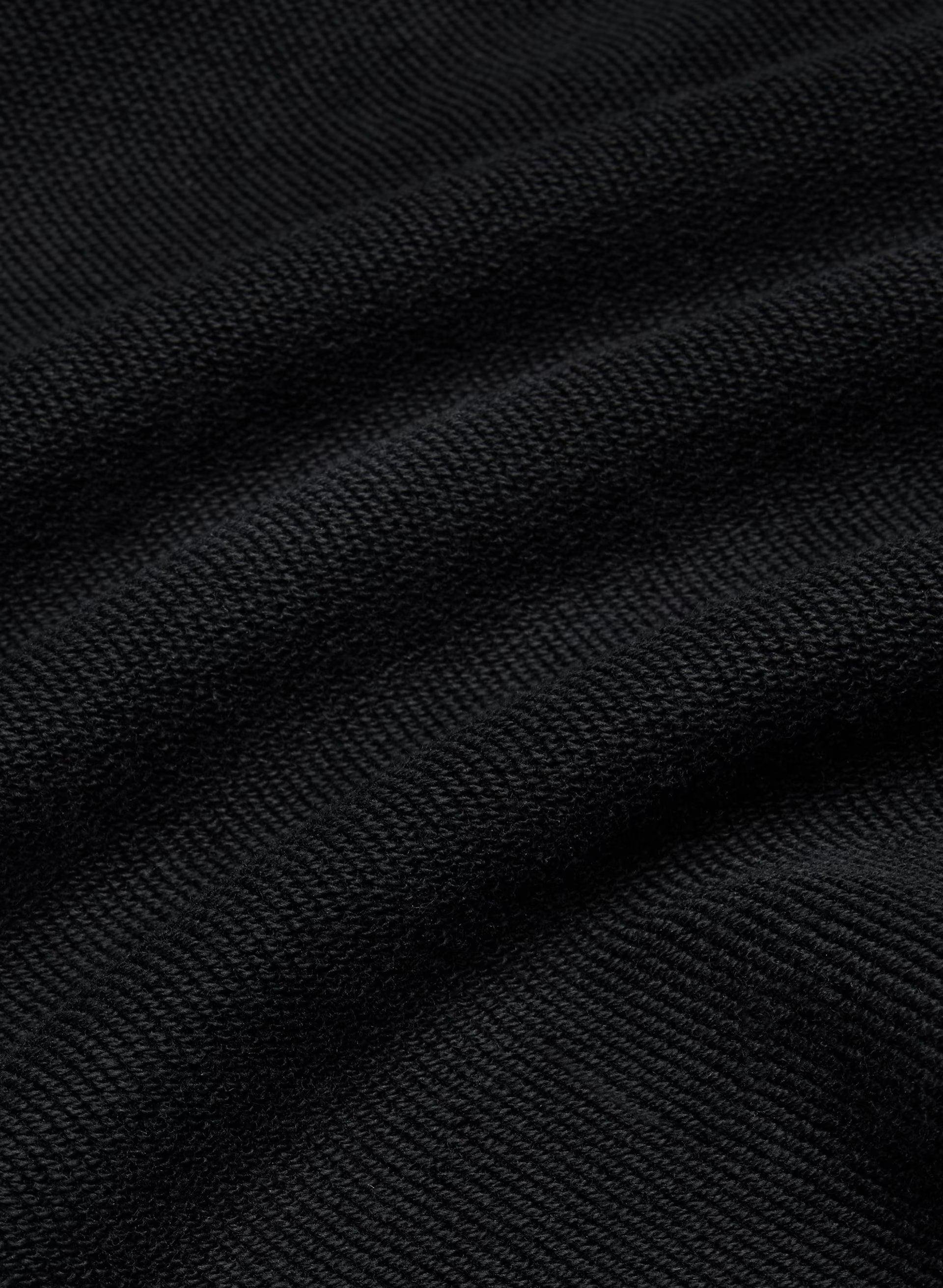 Terry Sweatfleece Mega Pleated Sweatpant - BLACK