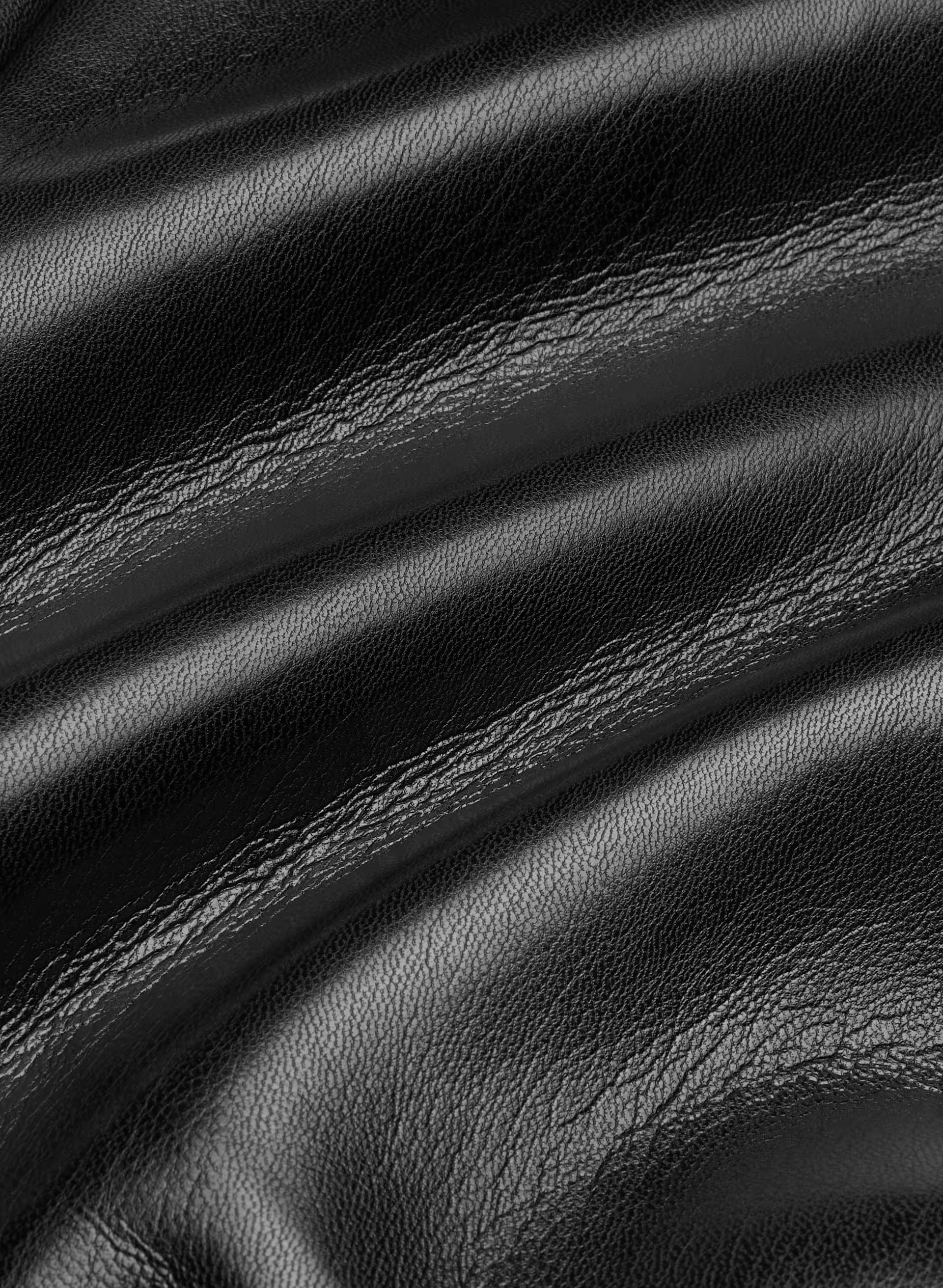 Axis Pant - UnReal Leather - BLACK