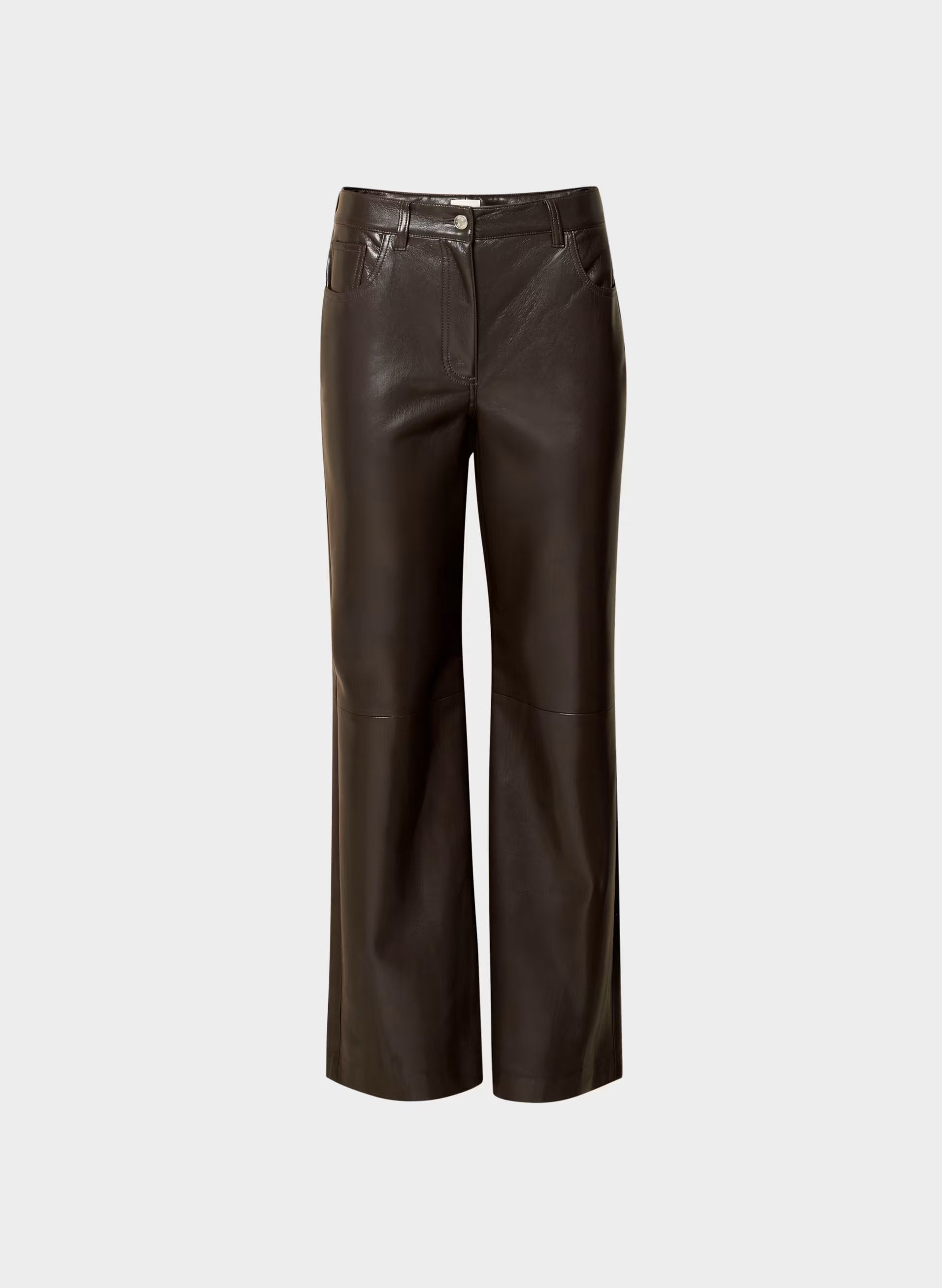 Axis Pant - UnReal Leather - RICH MOCHA BROWN