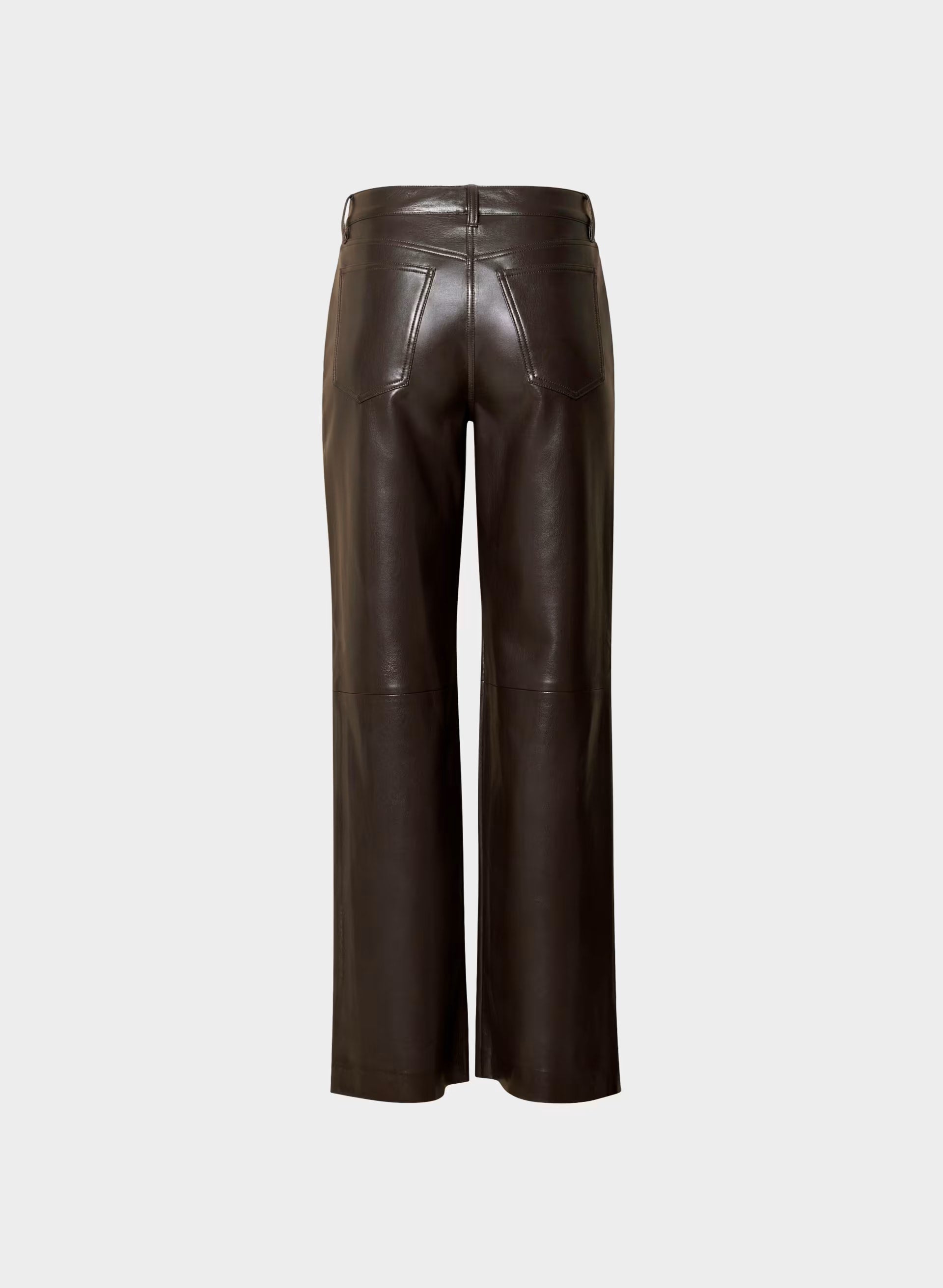Axis Pant - UnReal Leather - RICH MOCHA BROWN