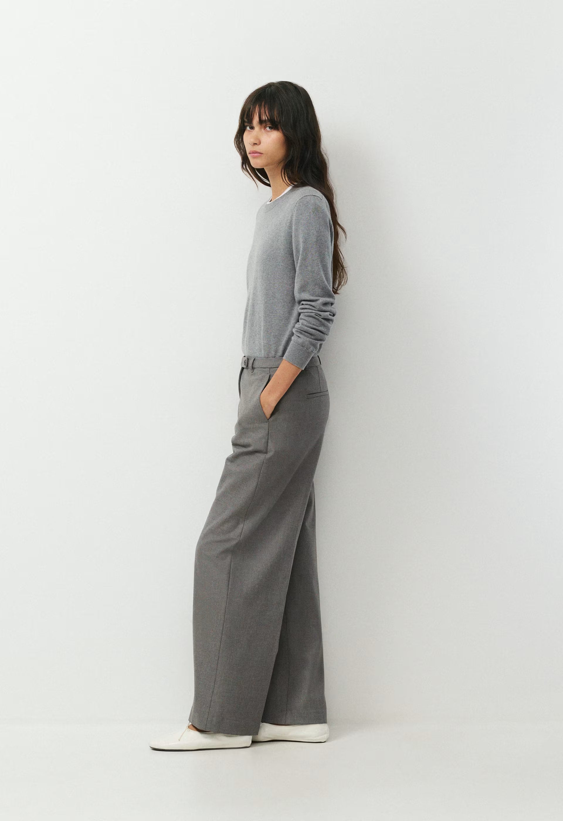 Nottingdale Pant - HEATHER DARK GREY