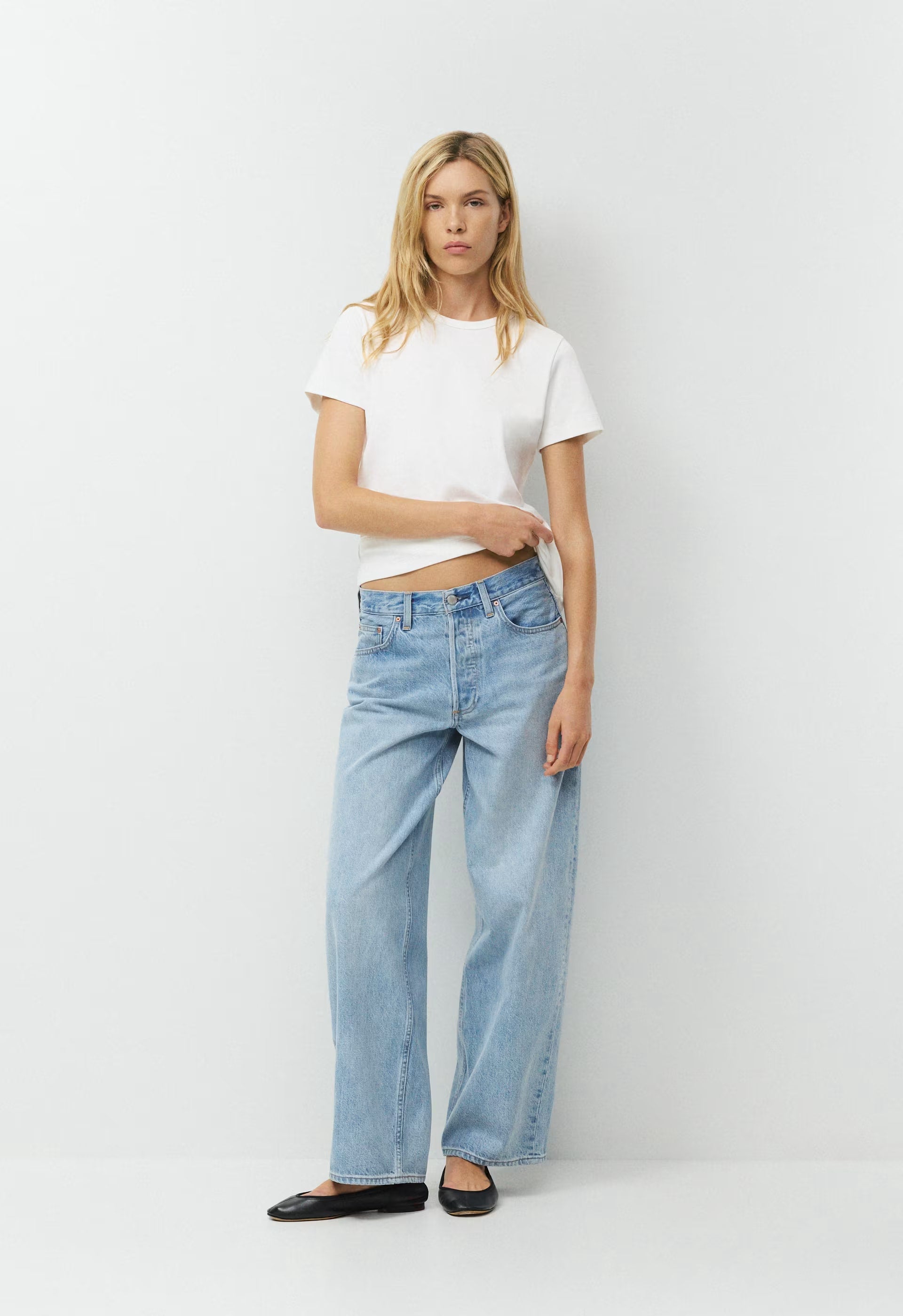 Denim Forum 003 Relaxed Lo-Rise Baggy Jean - 7 YRS BLEU TABOO