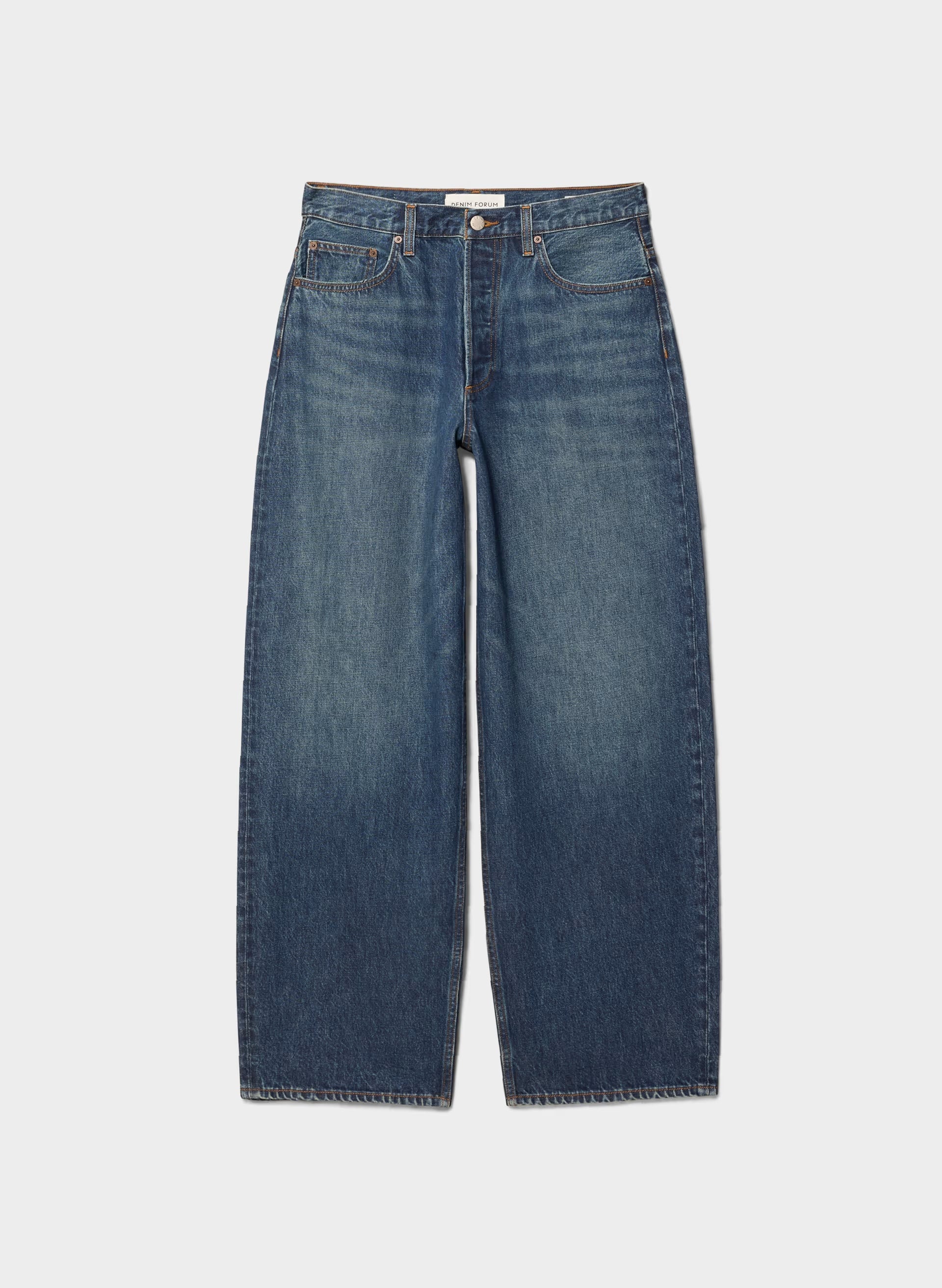 Denim Forum 003 Relaxed Lo-Rise Baggy Jean - BE ABOUT DARK BLEU