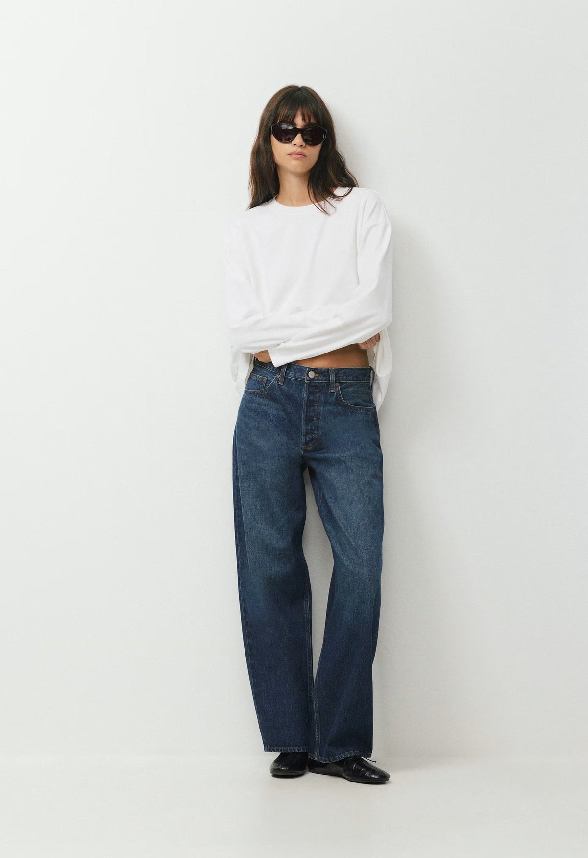 Denim Forum 003 Relaxed Lo-Rise Baggy Jean - BE ABOUT DARK BLEU