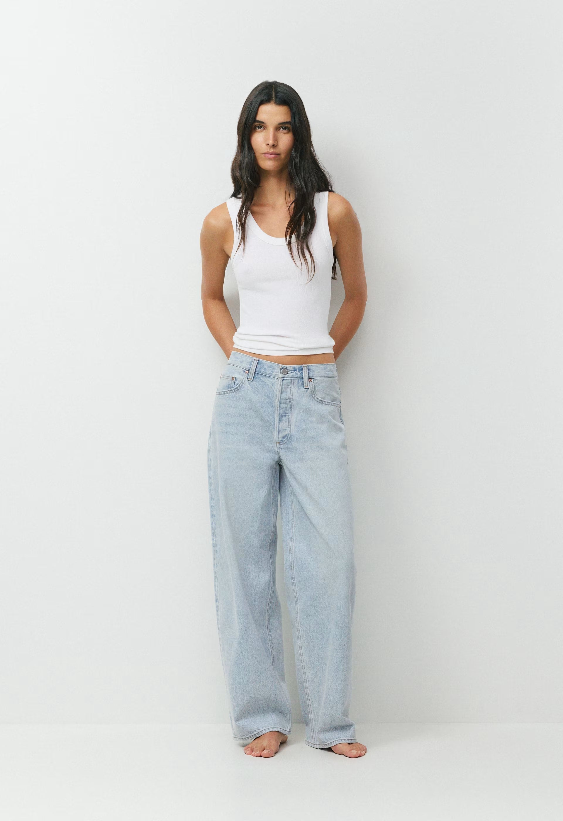 Denim Forum 003 Relaxed Lo-Rise Baggy Jean - 15 YRS BRL THR BLEU