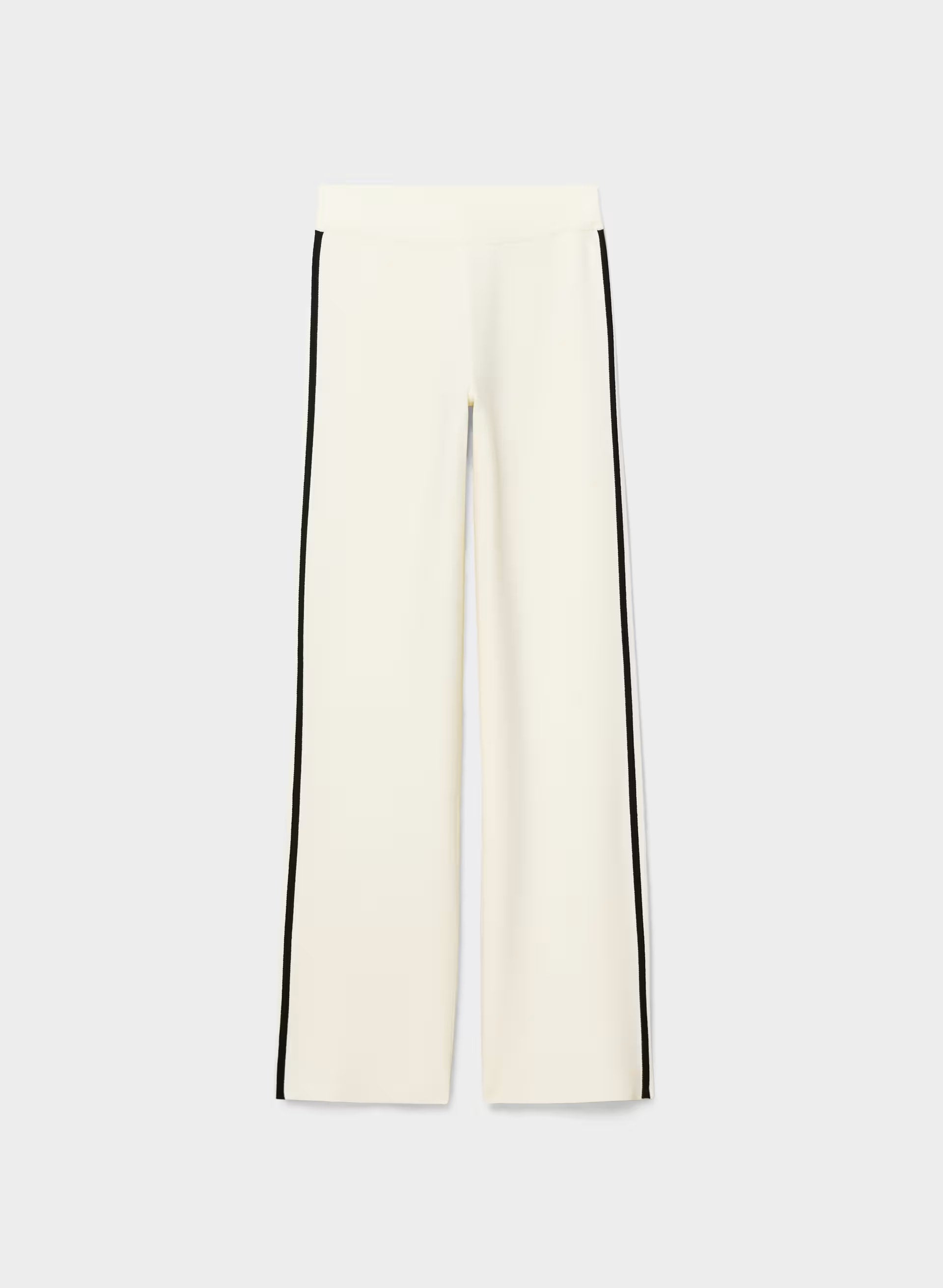 Souvenir Pant - Wonder Yarn - LIGHT BIRCH/BLACK