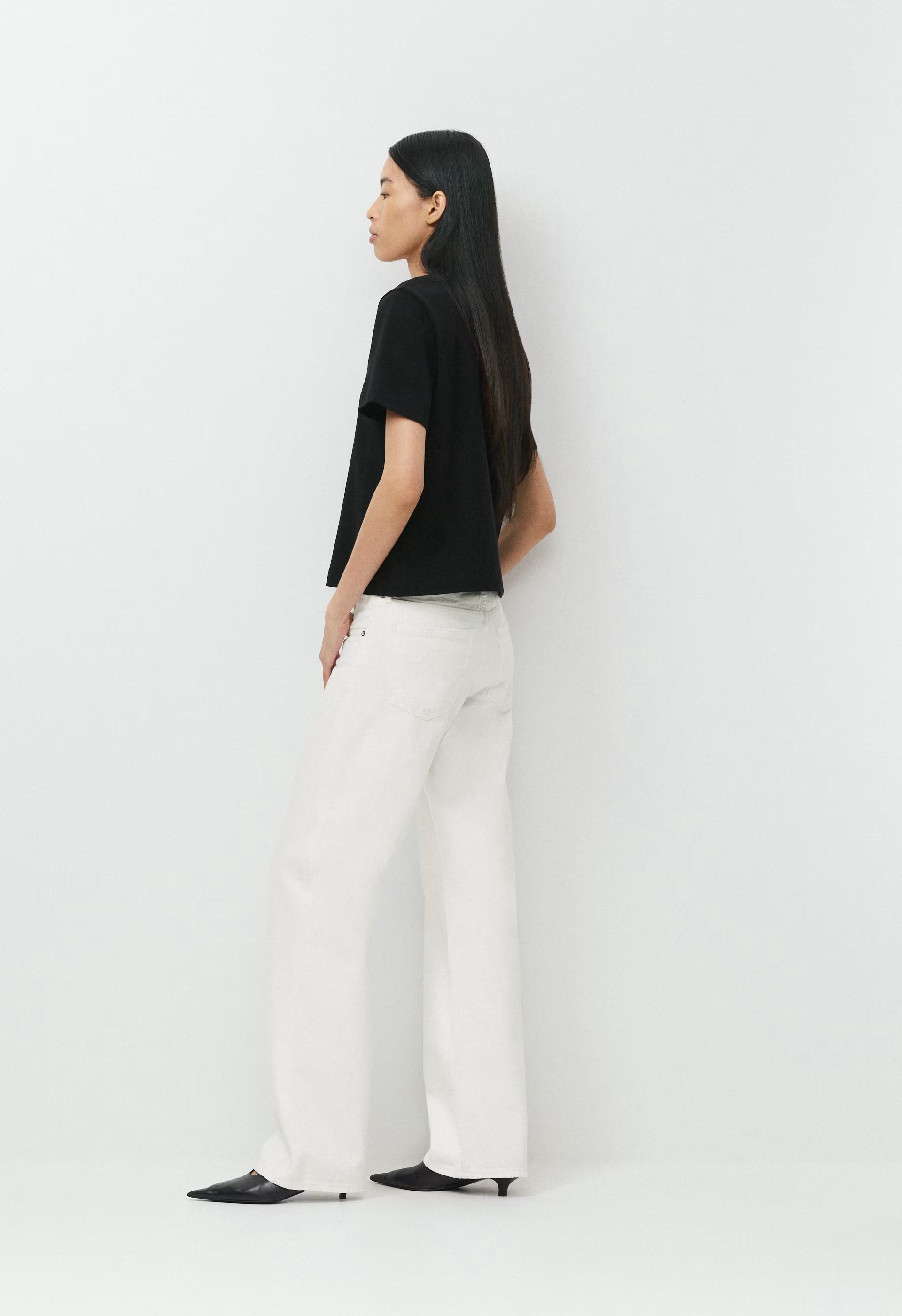 AGOLDE Low Rise Loose Jean - MARSHMALLOW