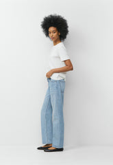 Denim Forum 004 Hi-Rise Straight Jean - 7 YRS BLEU TABOO