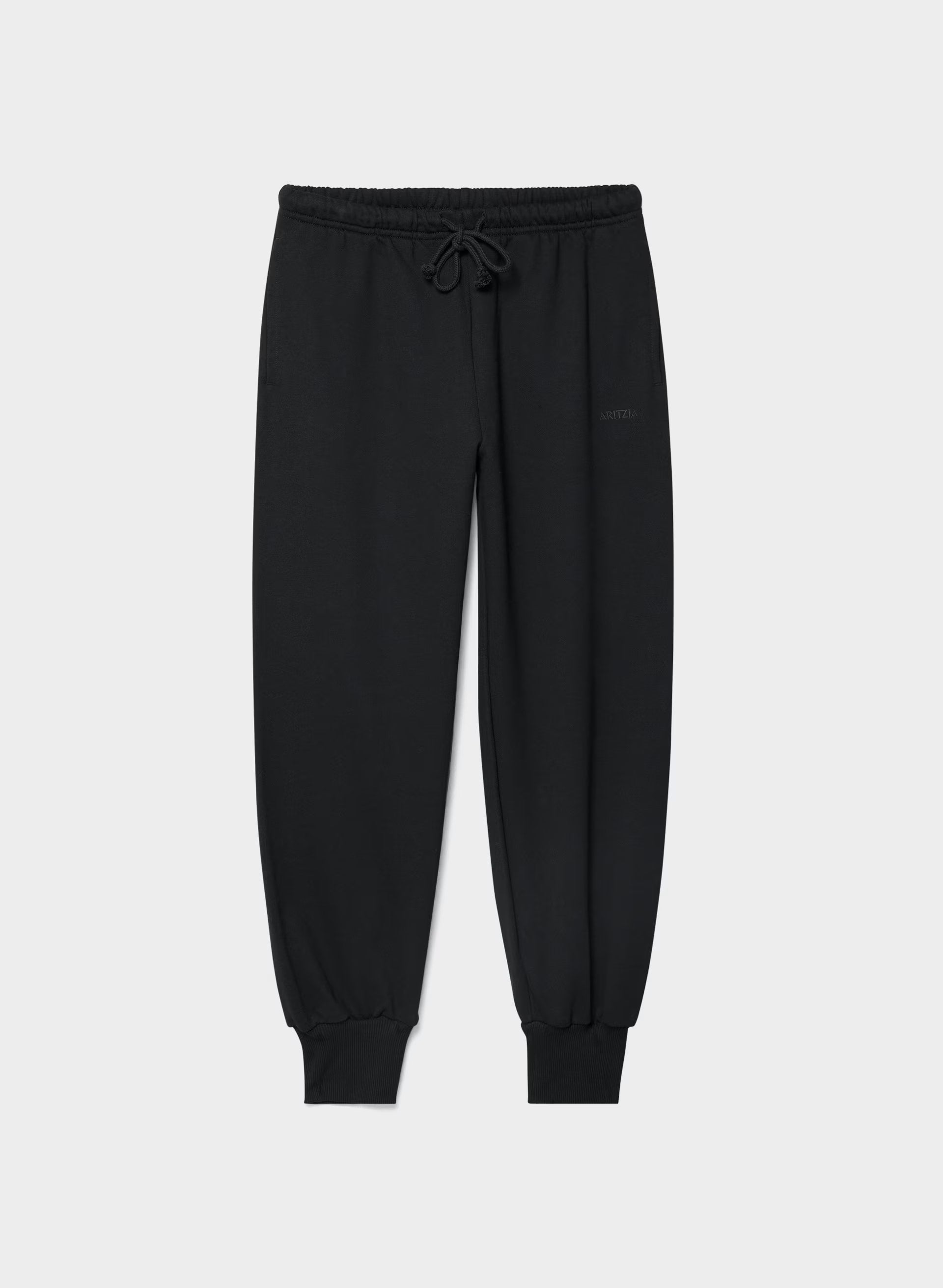 Terry Sweatfleece Mega Flutter™ Cuff Jogger - BLACK
