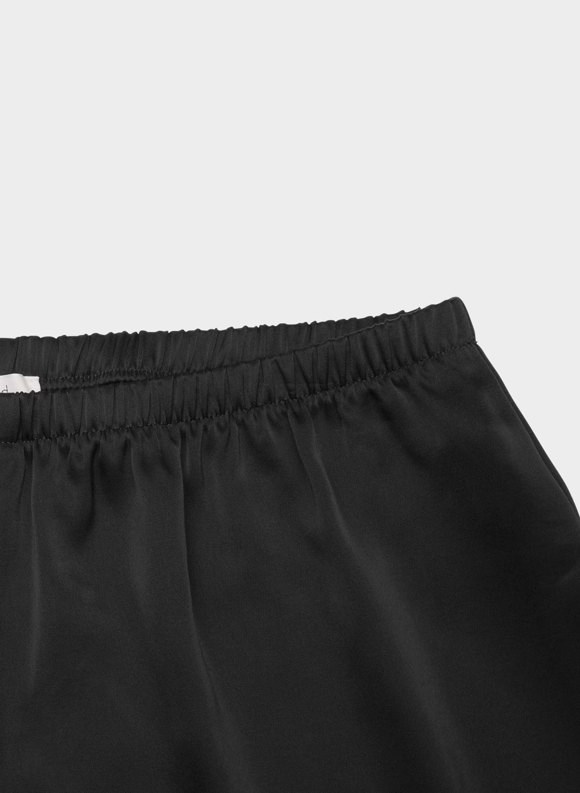 Archway Satin Pant - BLACK/BLACK