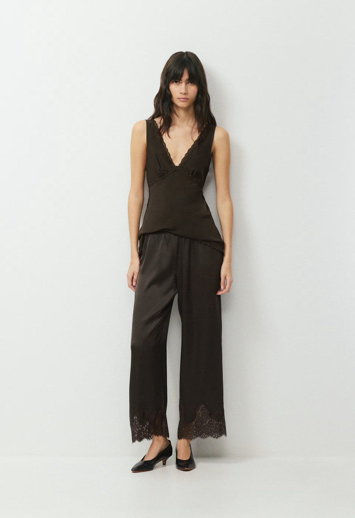 Archway Satin Pant - CC N BROWN/CC NB BROWN