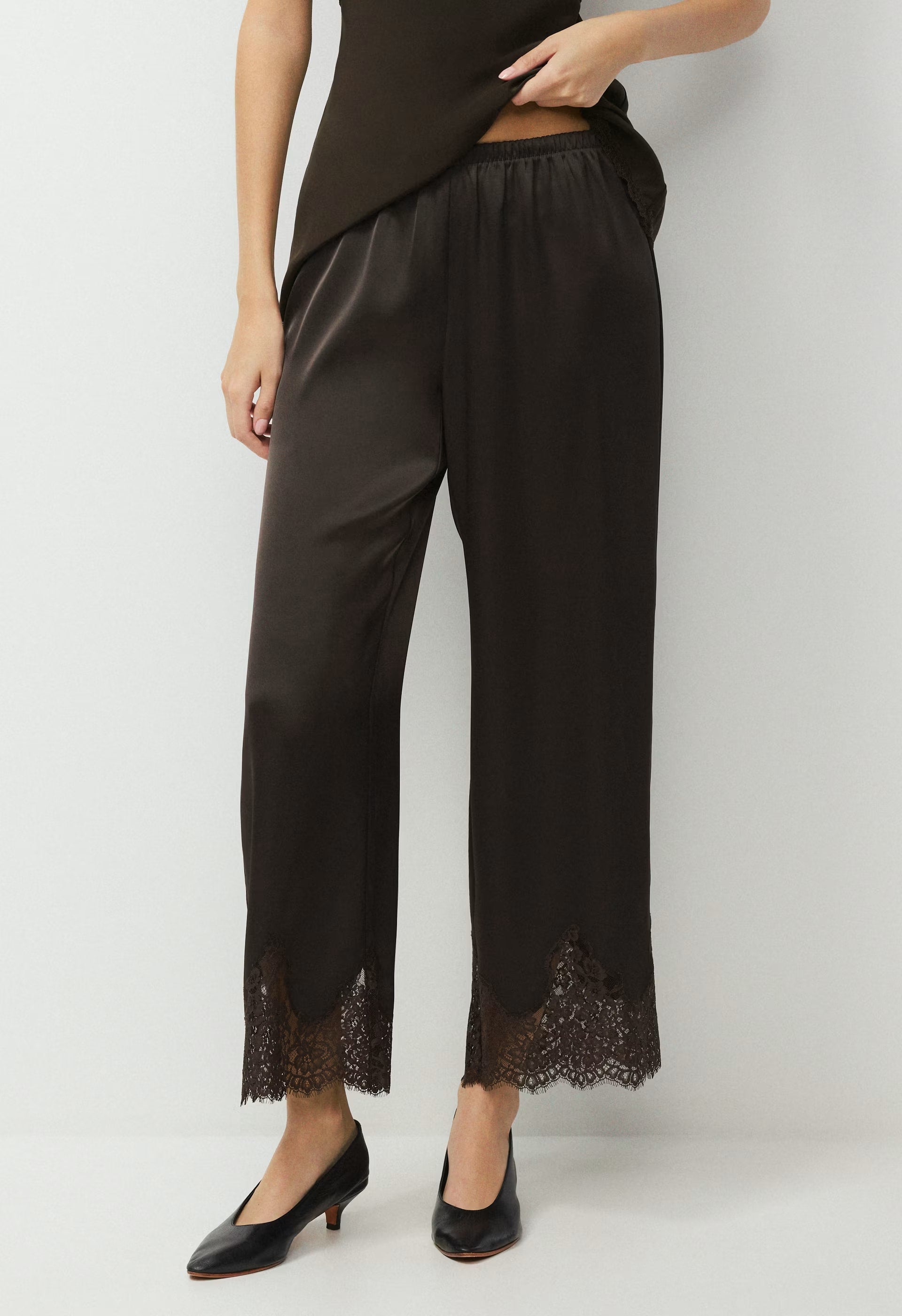 Archway Satin Pant - CC N BROWN/CC NB BROWN
