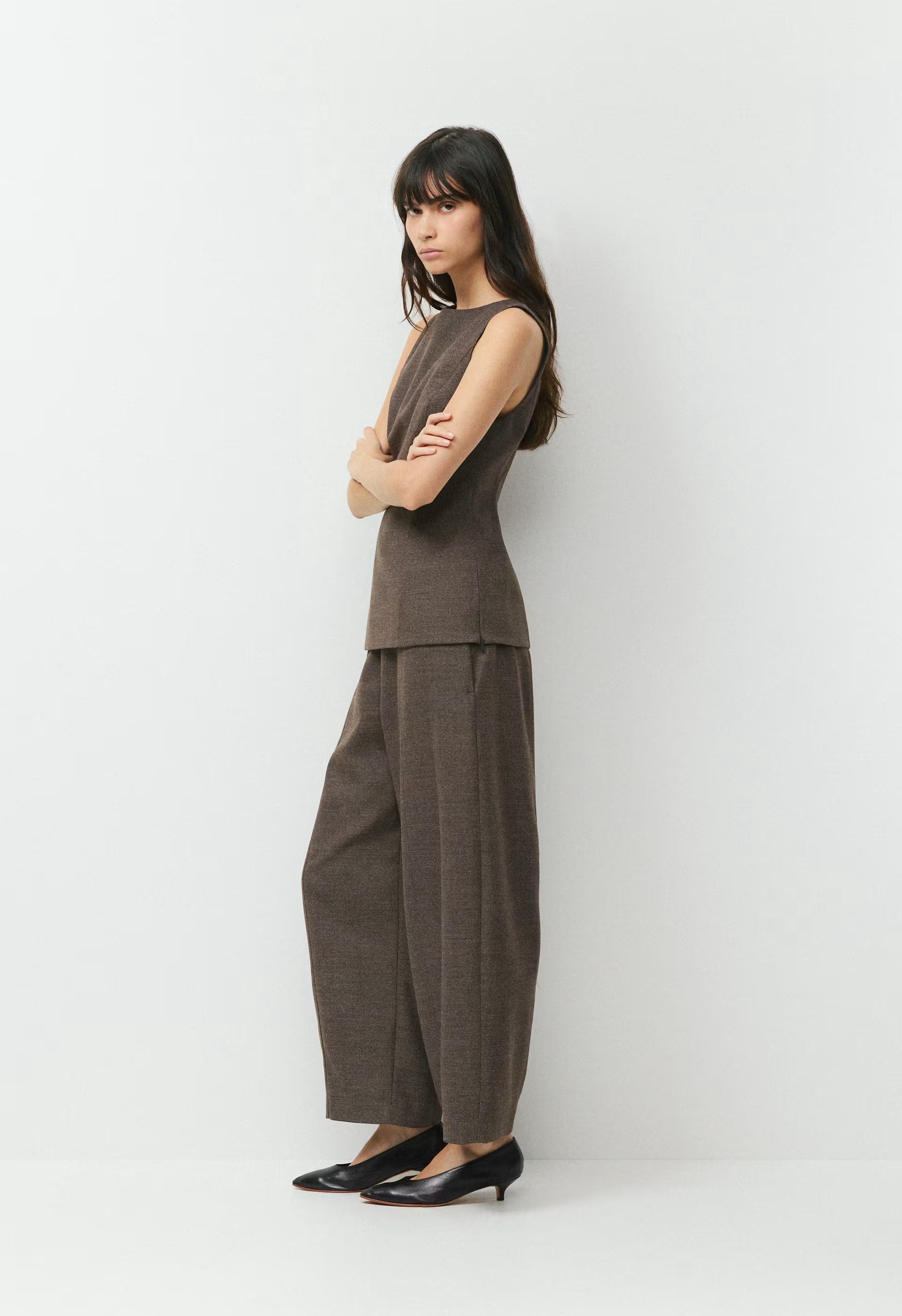 Somerset Pant - CAC NIB BROWN/ND TAUPE