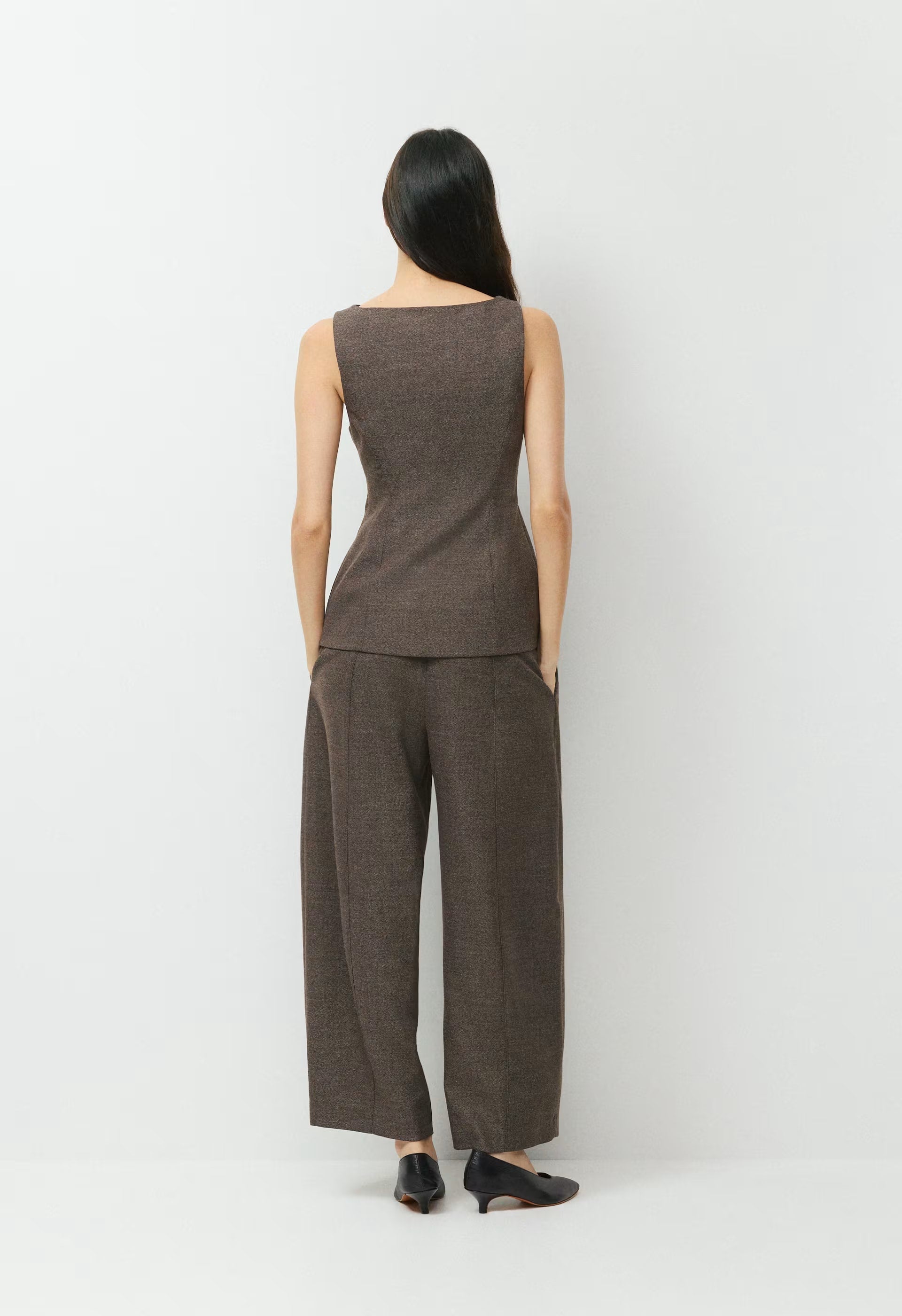 Somerset Pant - CAC NIB BROWN/ND TAUPE