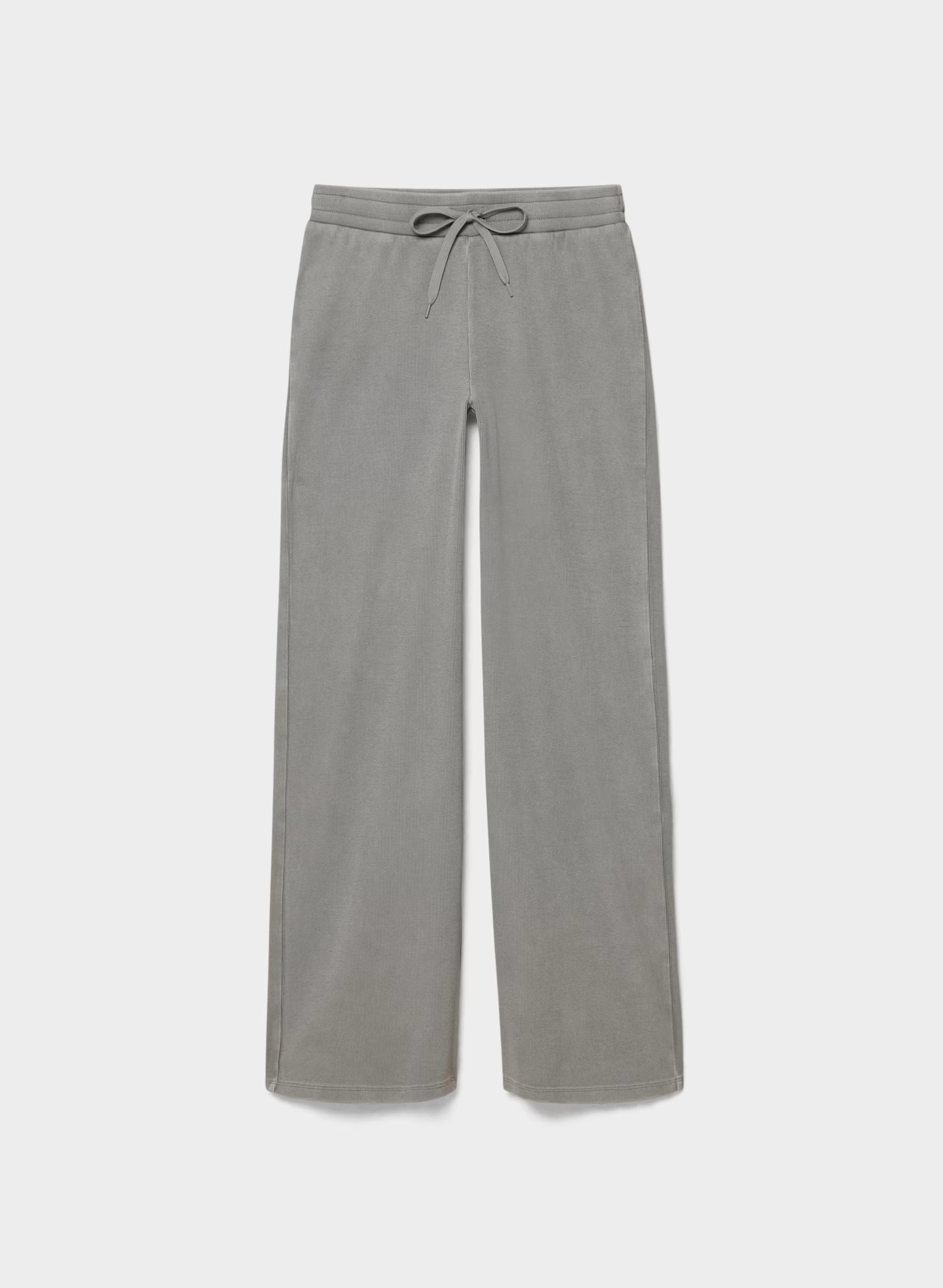 HomeStretch™ Rib Kickback Pant - LIVED-IN DARK GREY