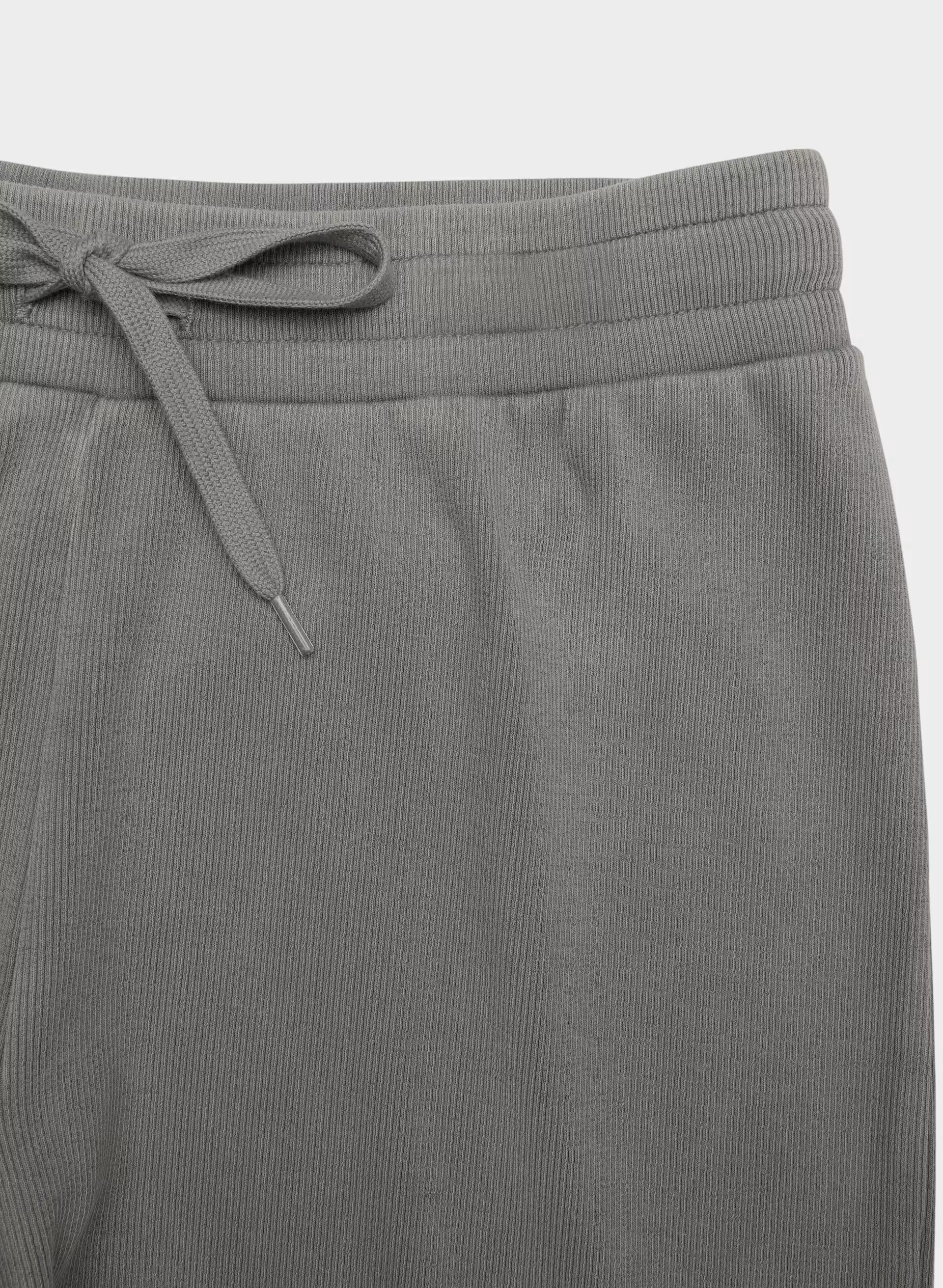 HomeStretch™ Rib Kickback Pant - LIVED-IN DARK GREY