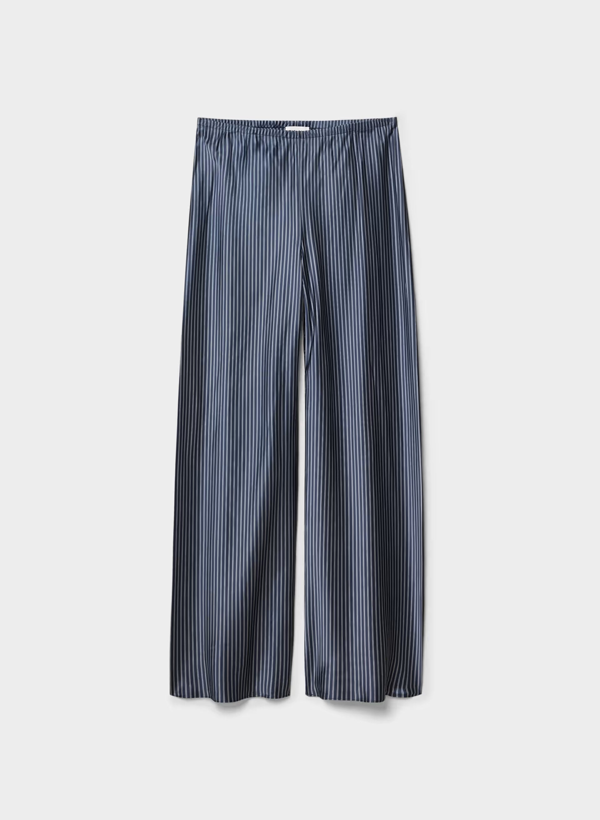 Express Silk Pant - ADMRL NVY/ SSD CRM