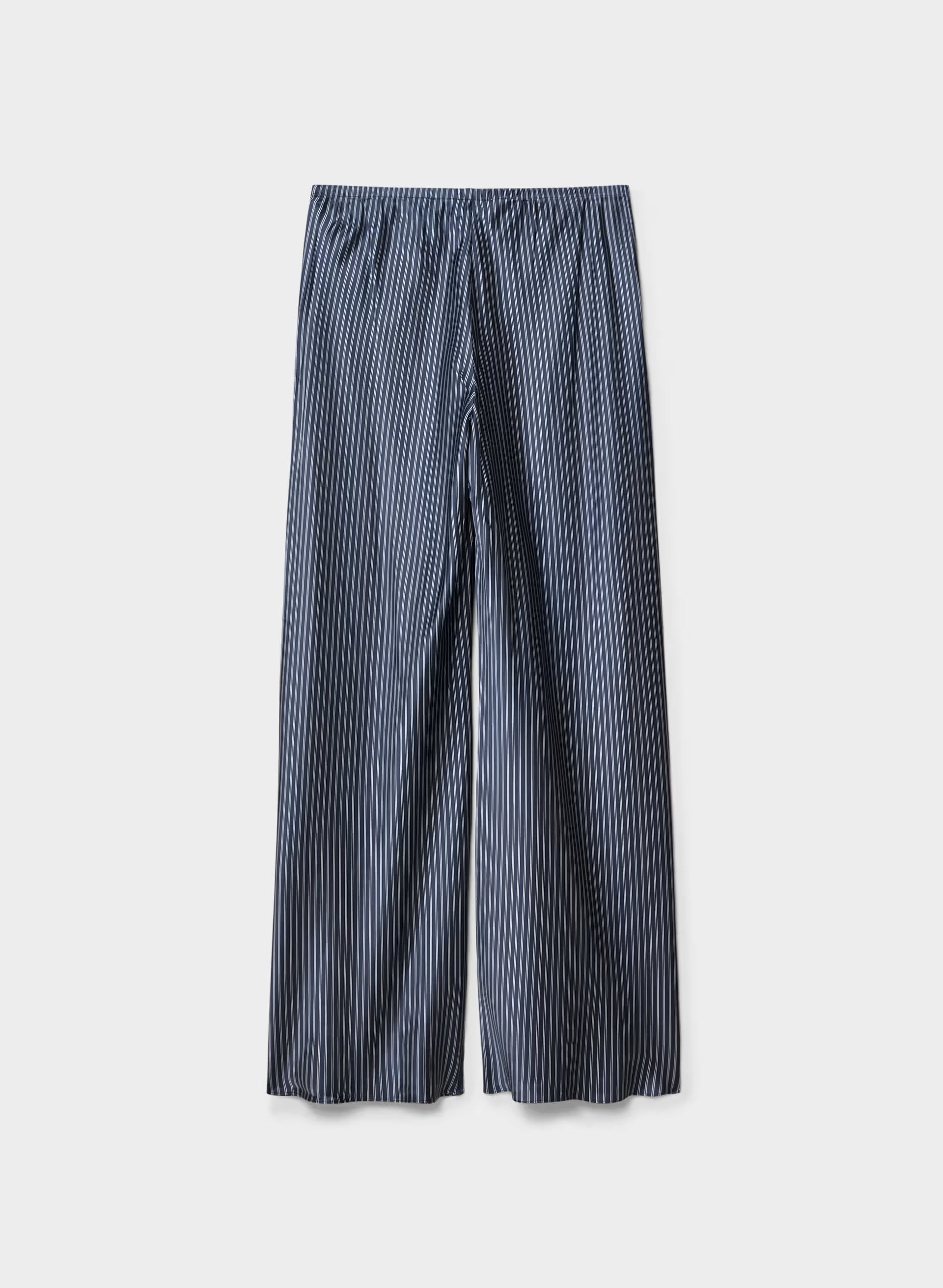 Express Silk Pant - ADMRL NVY/ SSD CRM