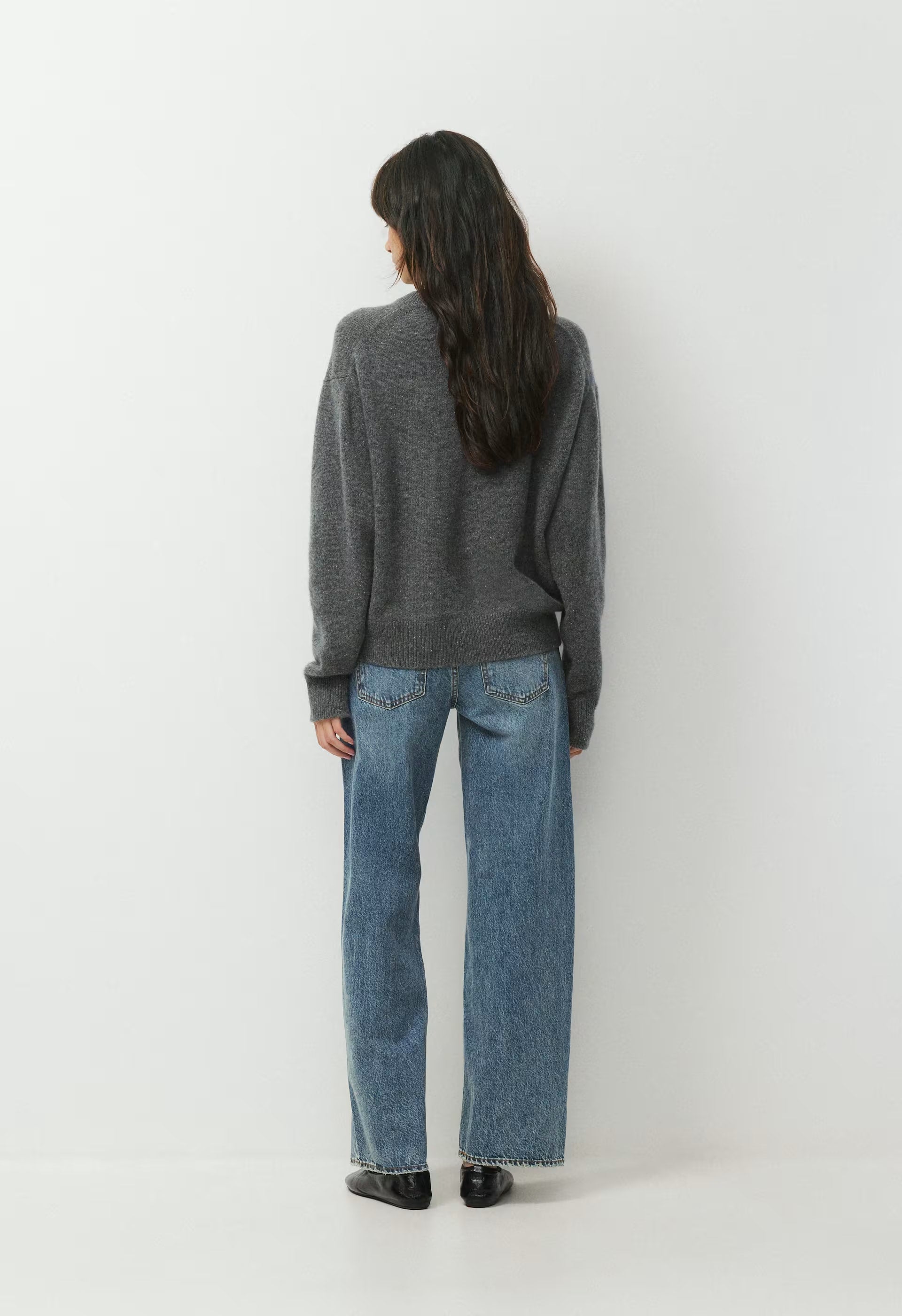 Denim Forum The ‘90s Relaxed Ultra Lo-Rise Wide Jean - VINTAGE MEDIUM BLUE
