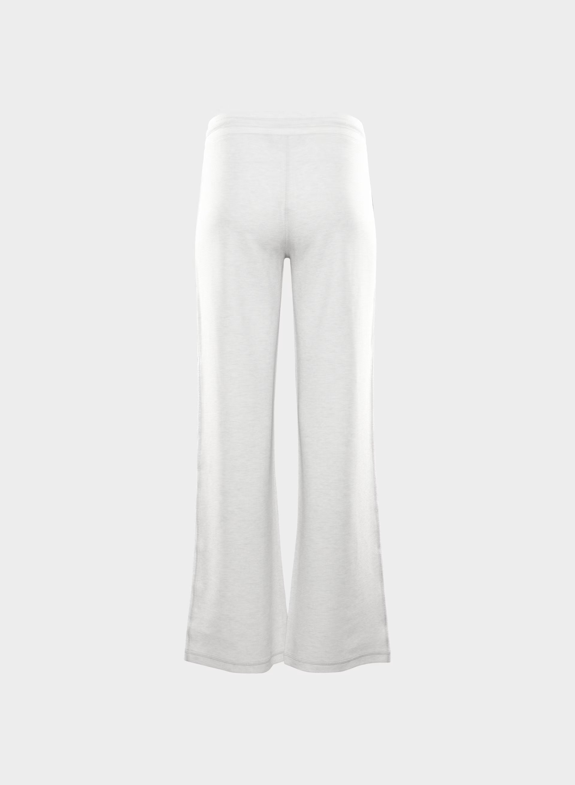 Wafflex Attune Pant - HEATHER CLOUD WHITE