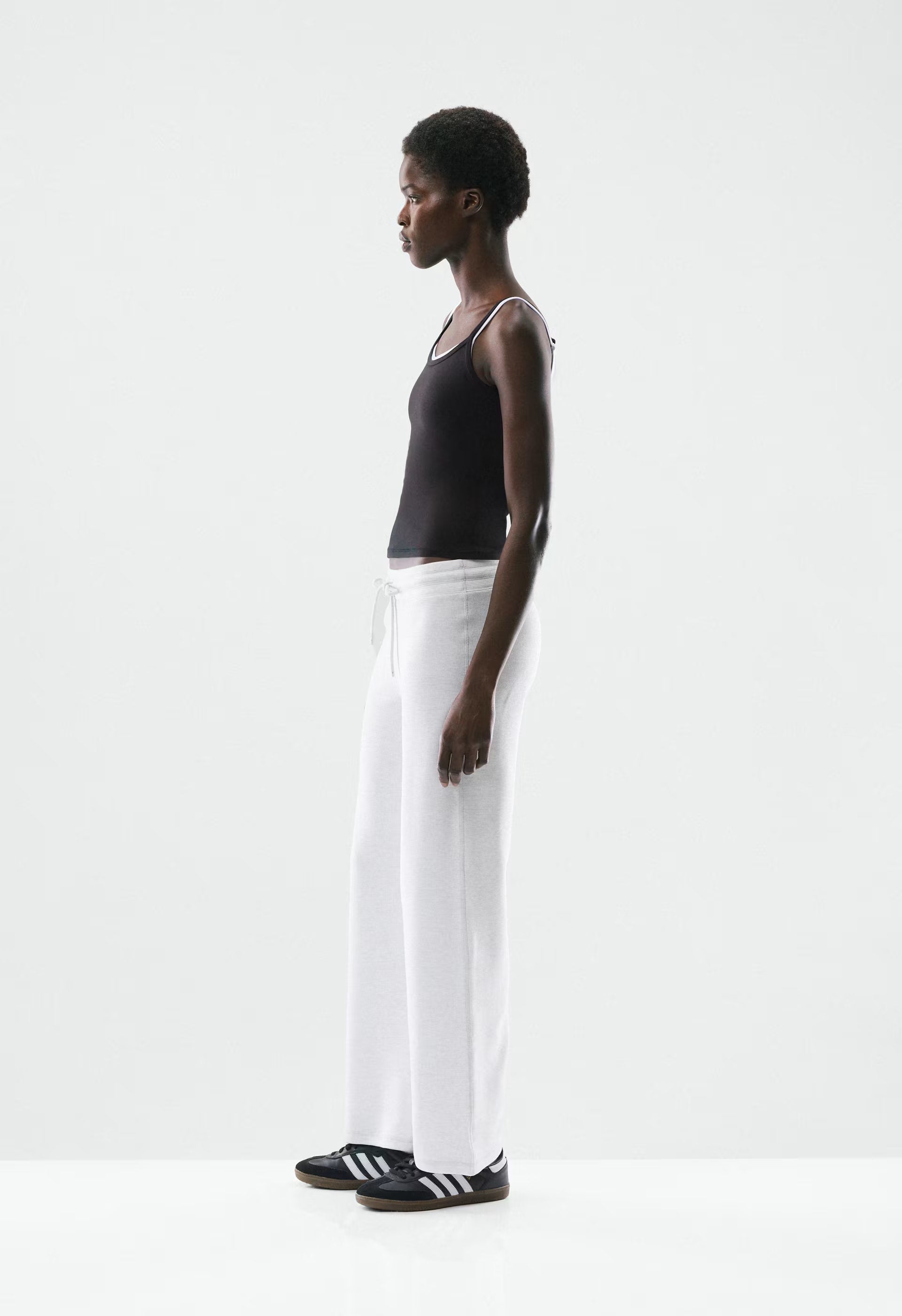 Wafflex Attune Pant - HEATHER CLOUD WHITE