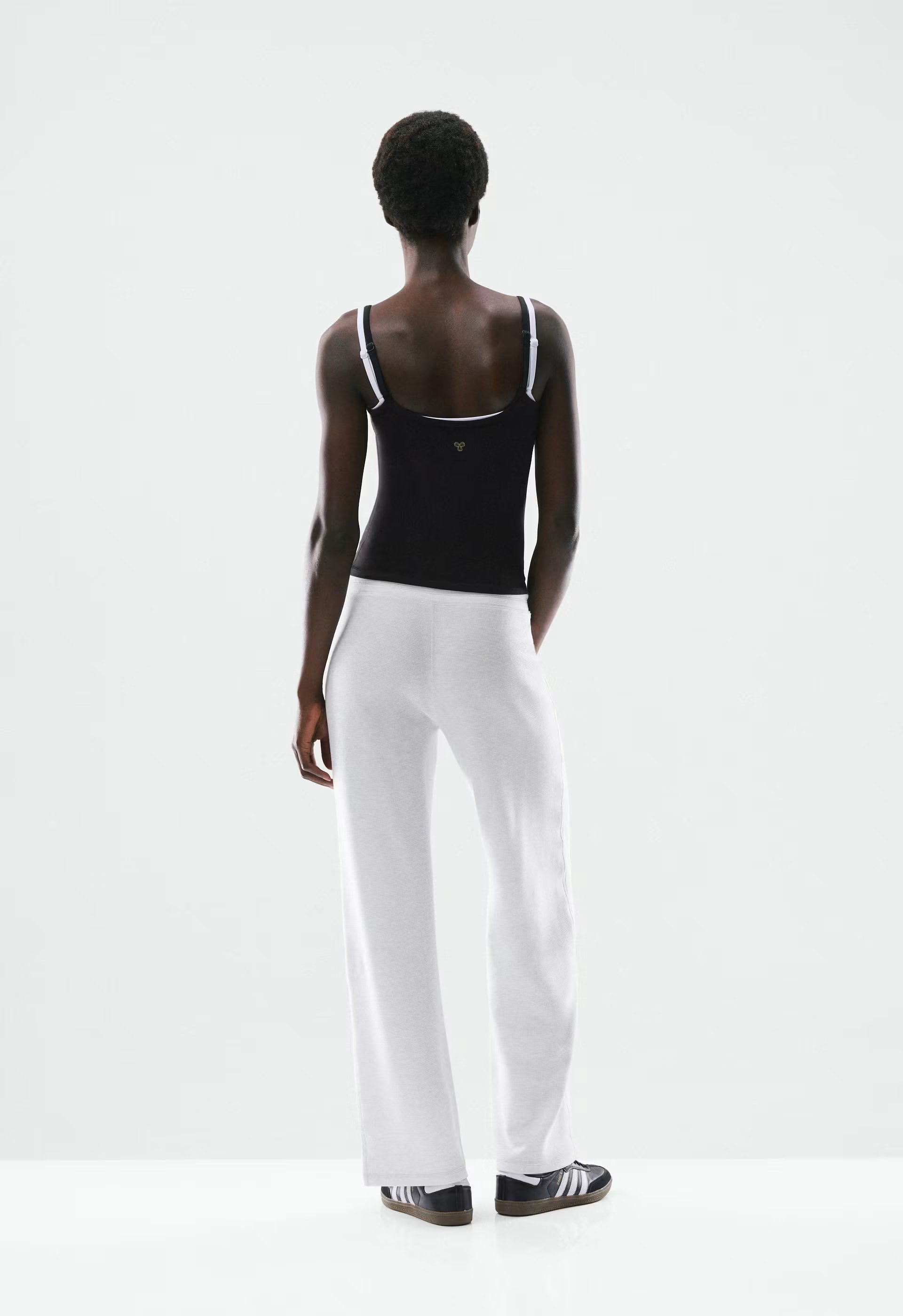 Wafflex Attune Pant - HEATHER CLOUD WHITE