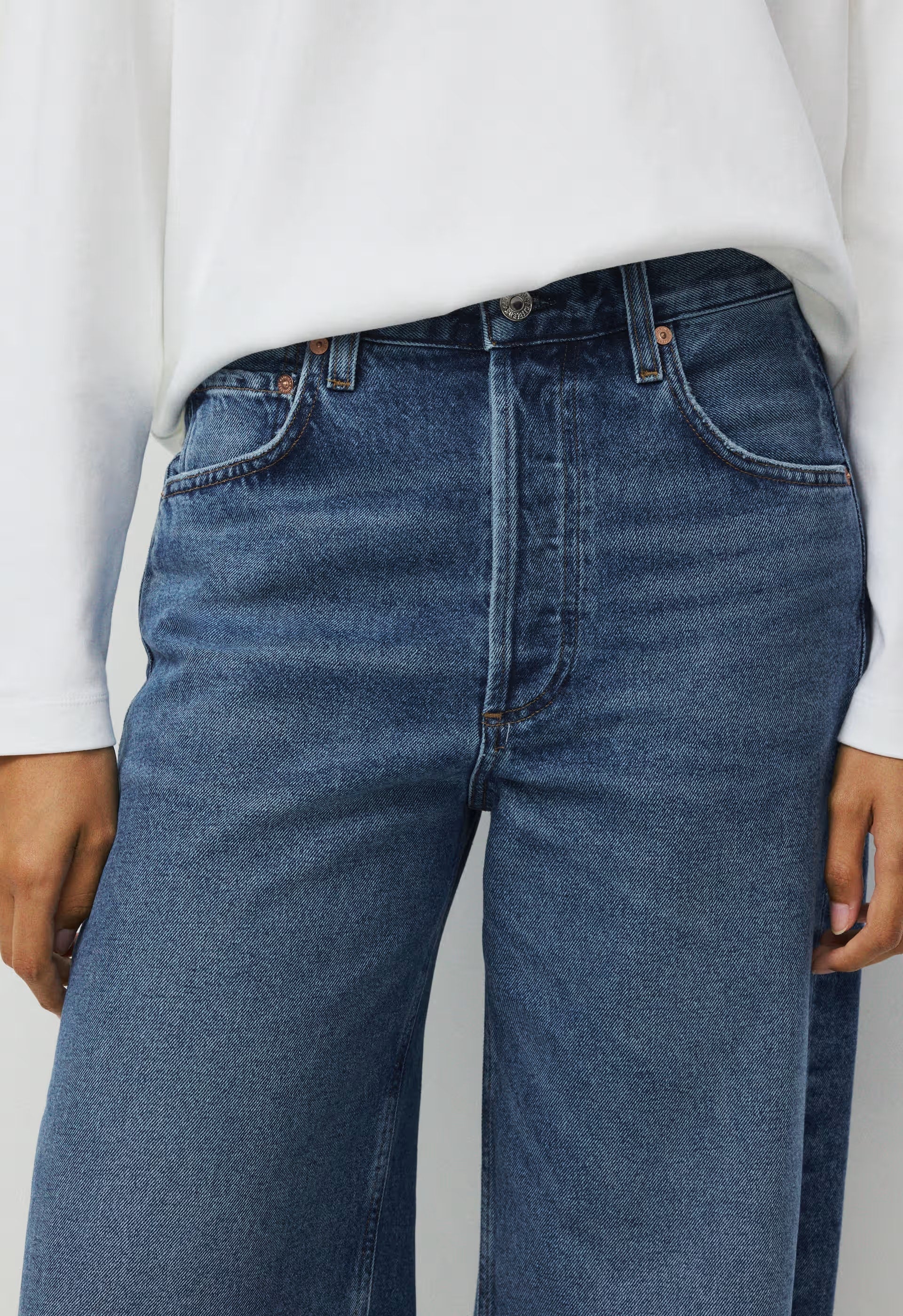 Citizens of Humanity Ayla Baggy Cuffed Jean - DYNASTY