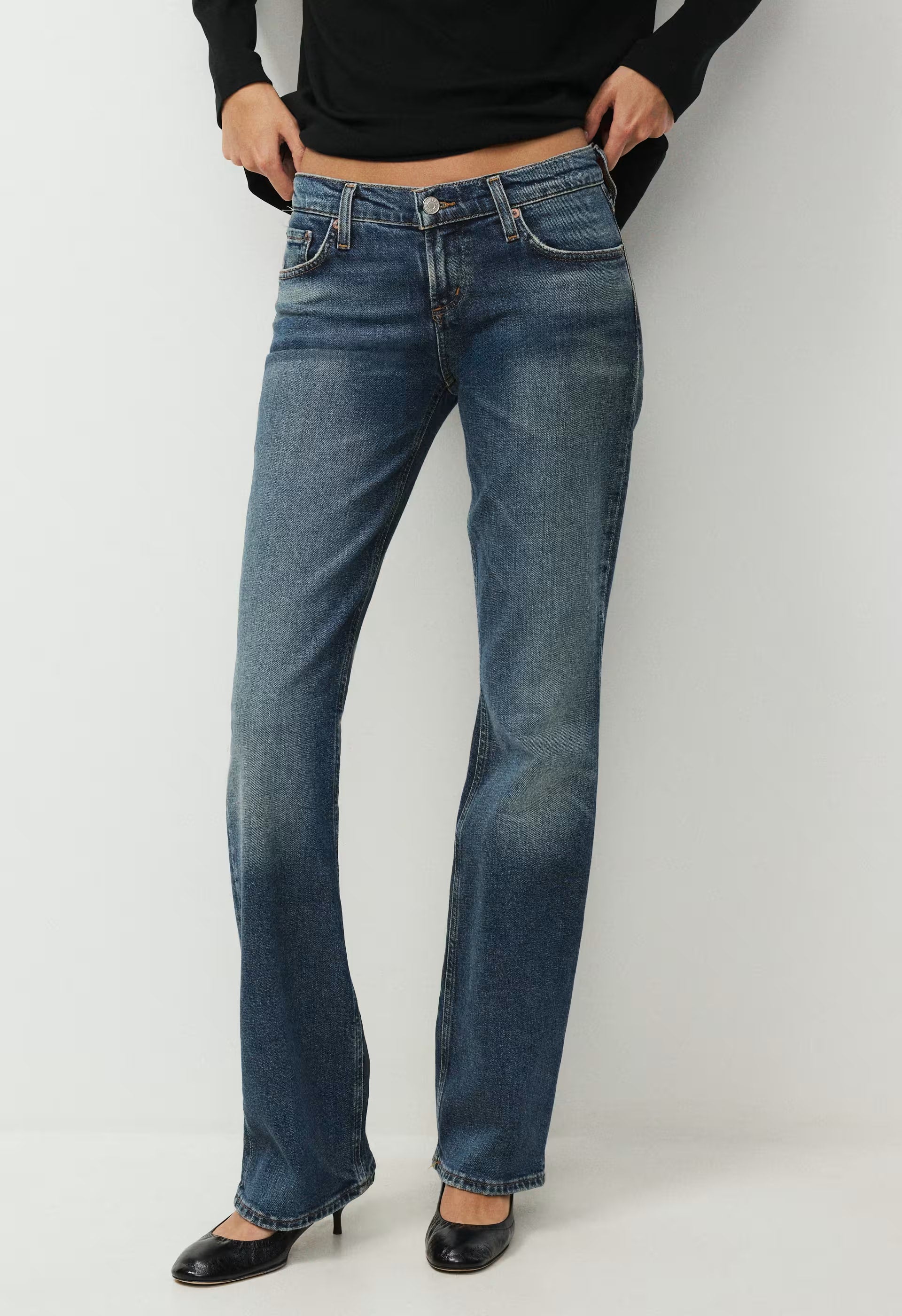 AGOLDE Low Rise Boot Jean - MERGE