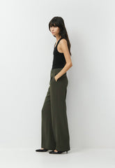 The Effortless Pant™ - Crepette™ - FLINT GREEN