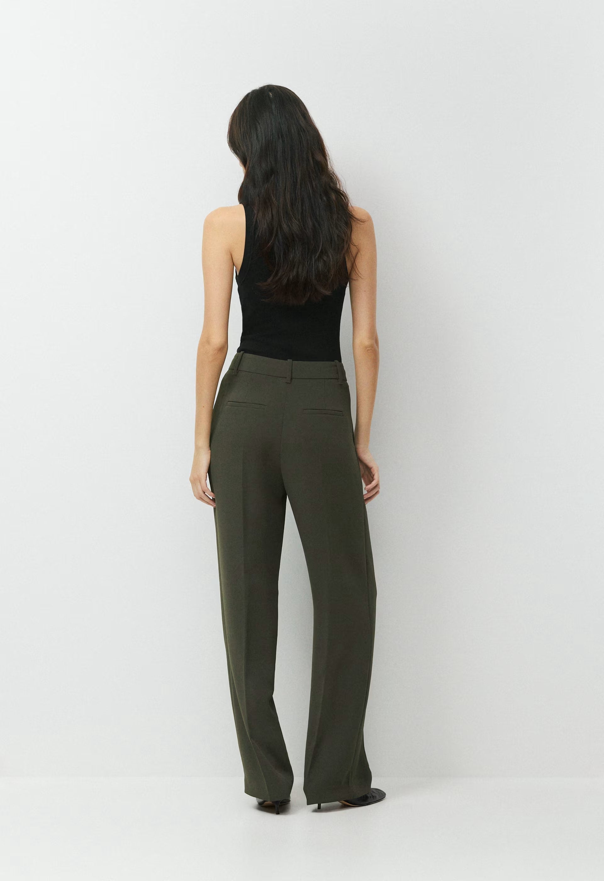 The Effortless Pant™ - Crepette™ - FLINT GREEN