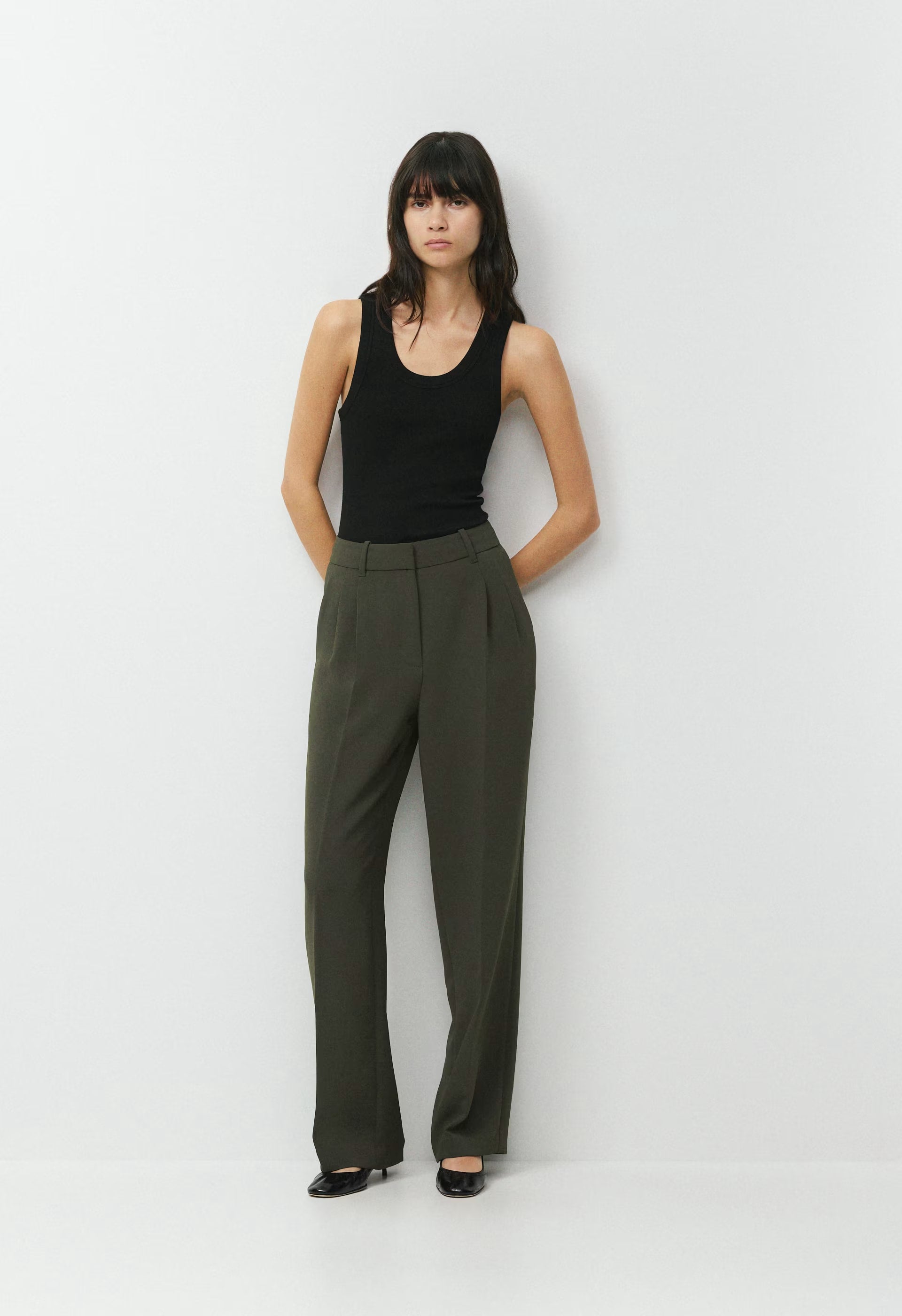 The Effortless Pant™ - Crepette™ - FLINT GREEN