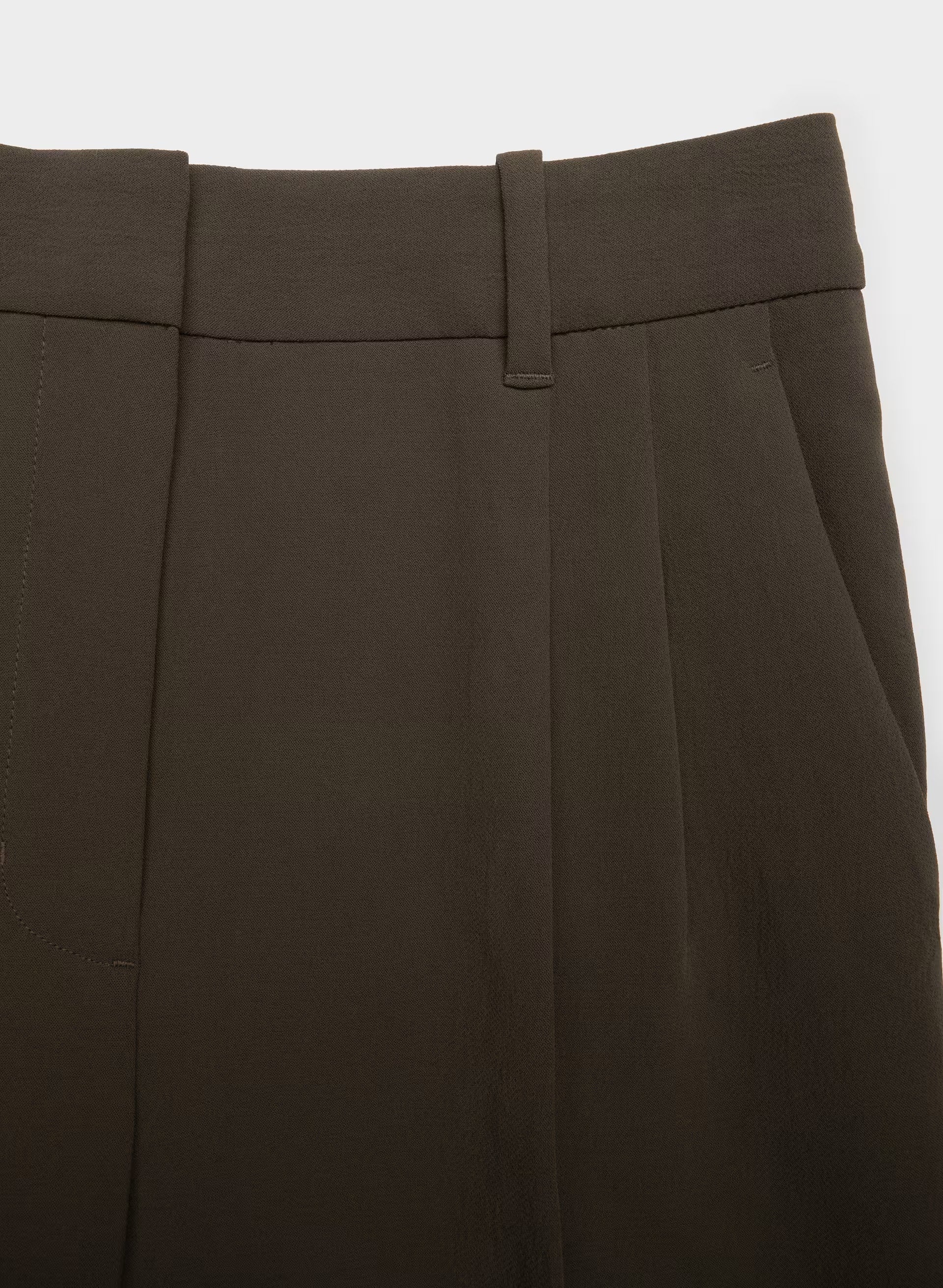 The Effortless Pant™ - Crepette™ - CACAO NIB BROWN