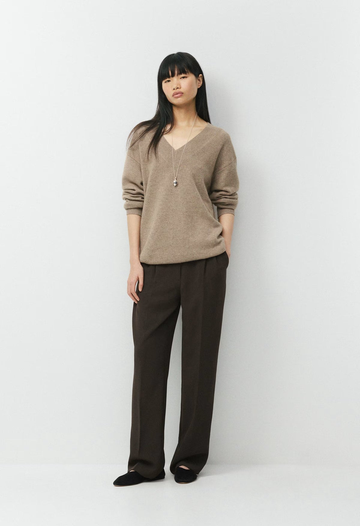 The Effortless Pant™ - Crepette™ - CACAO NIB BROWN