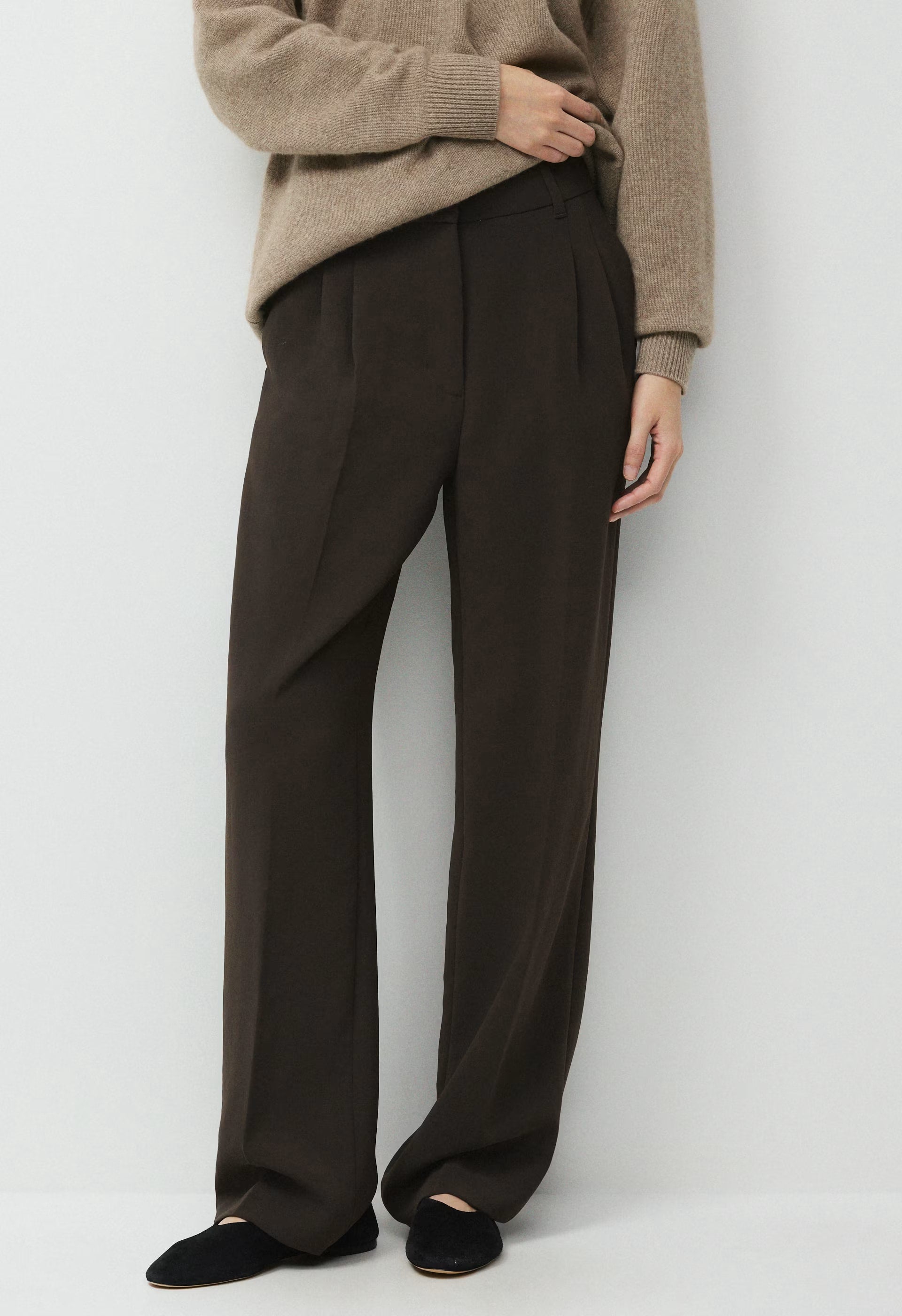 The Effortless Pant™ - Crepette™ - CACAO NIB BROWN